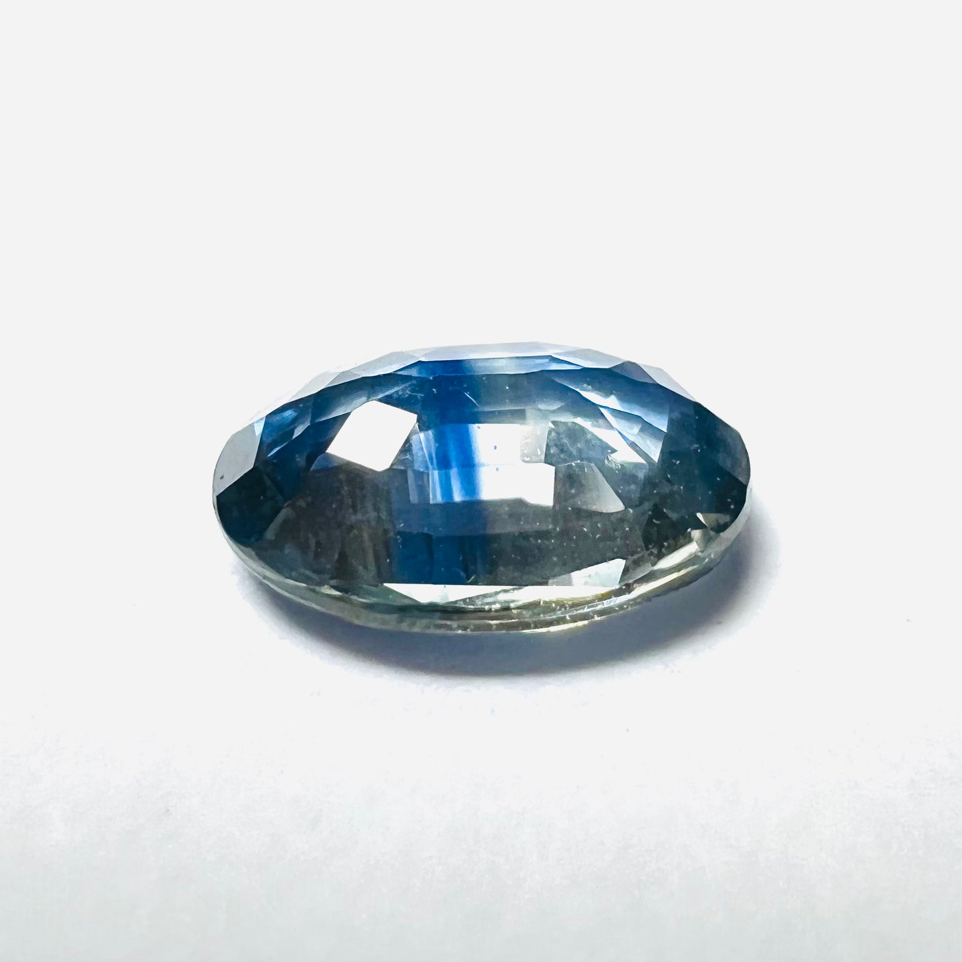 .90CTW Loose Blue Oval Sapphire7x5.5x2.5mmEarth mined Gemstone