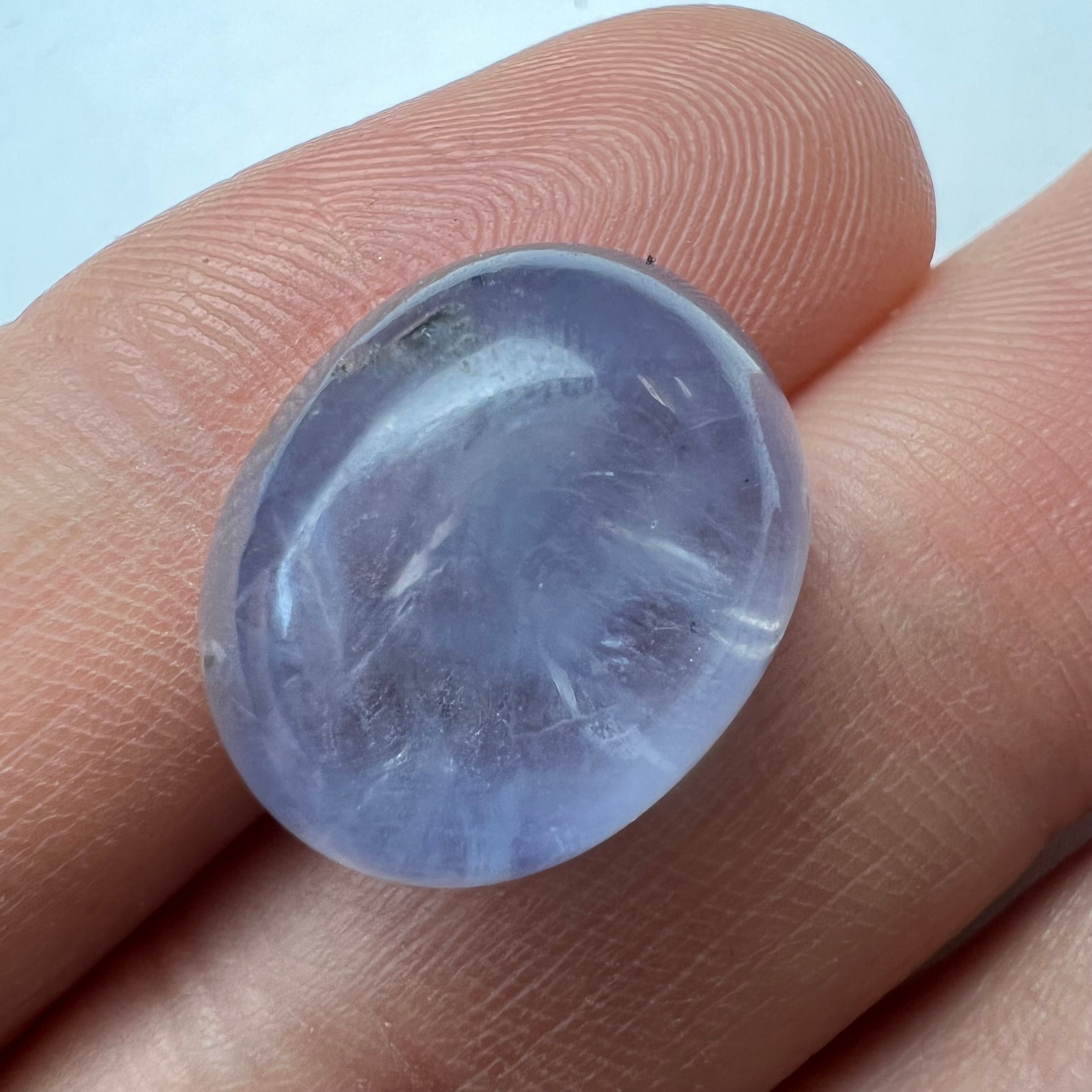 18.22CT Loose Natural Cabochon Sapphire 16.96X14.12mm Earth mined Gemstone