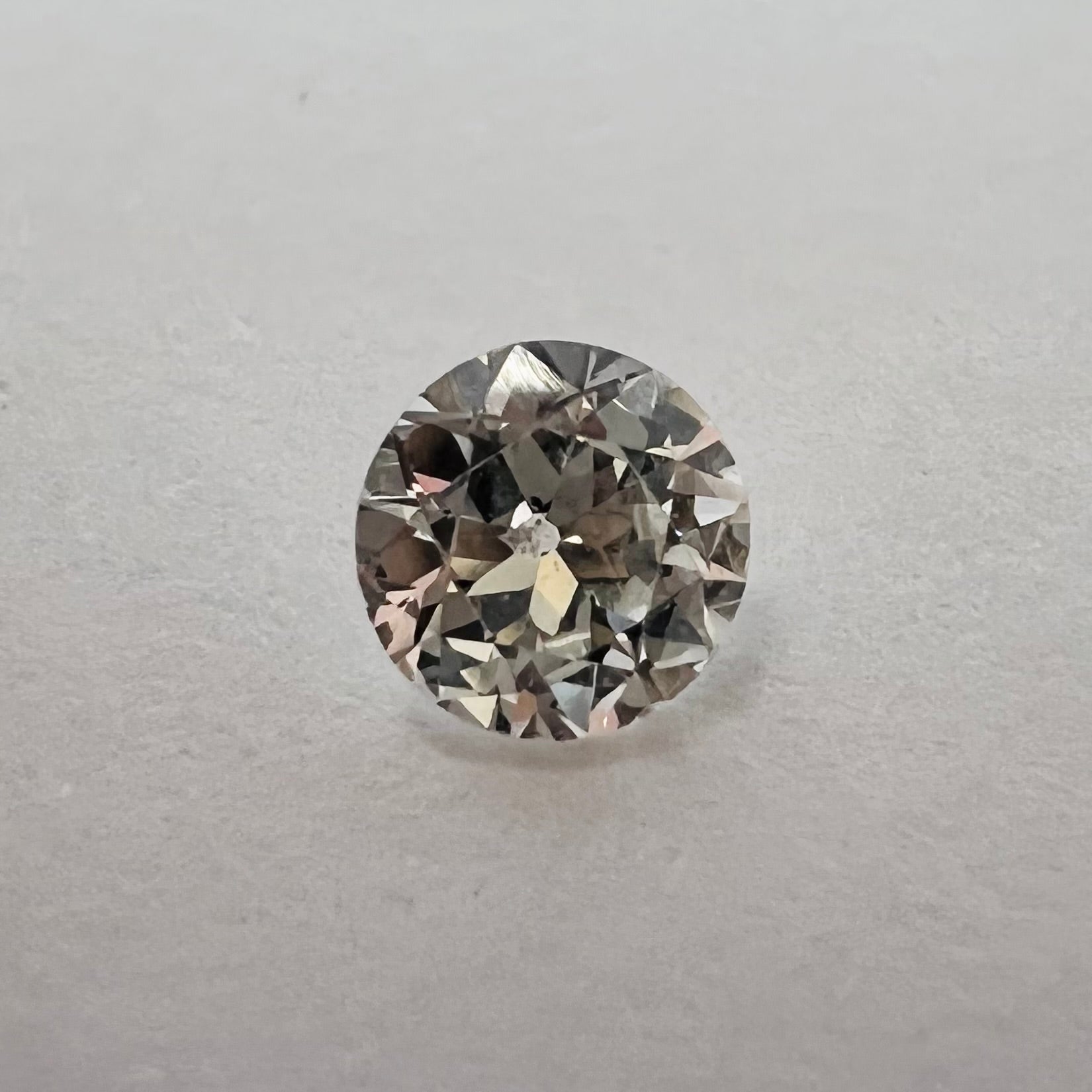 .35CT Old Mine Cut Diamond G SI2 4.58x2.48mm Natural Earth mined