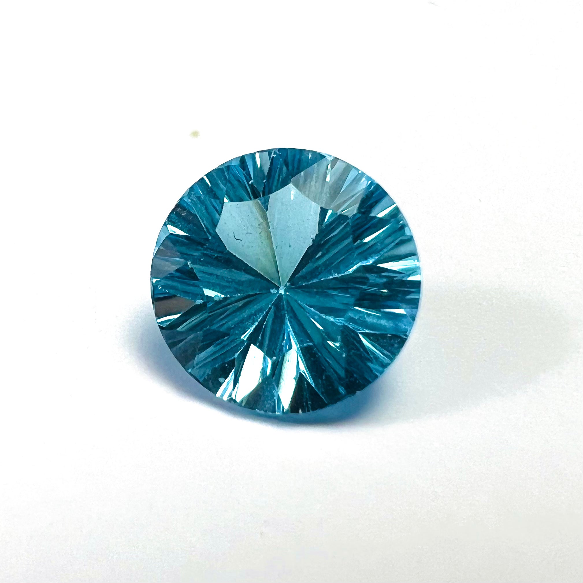 2.88CTW Loose Natural Round Cut Topaz 9x5.6mm Earth mined Gemstone