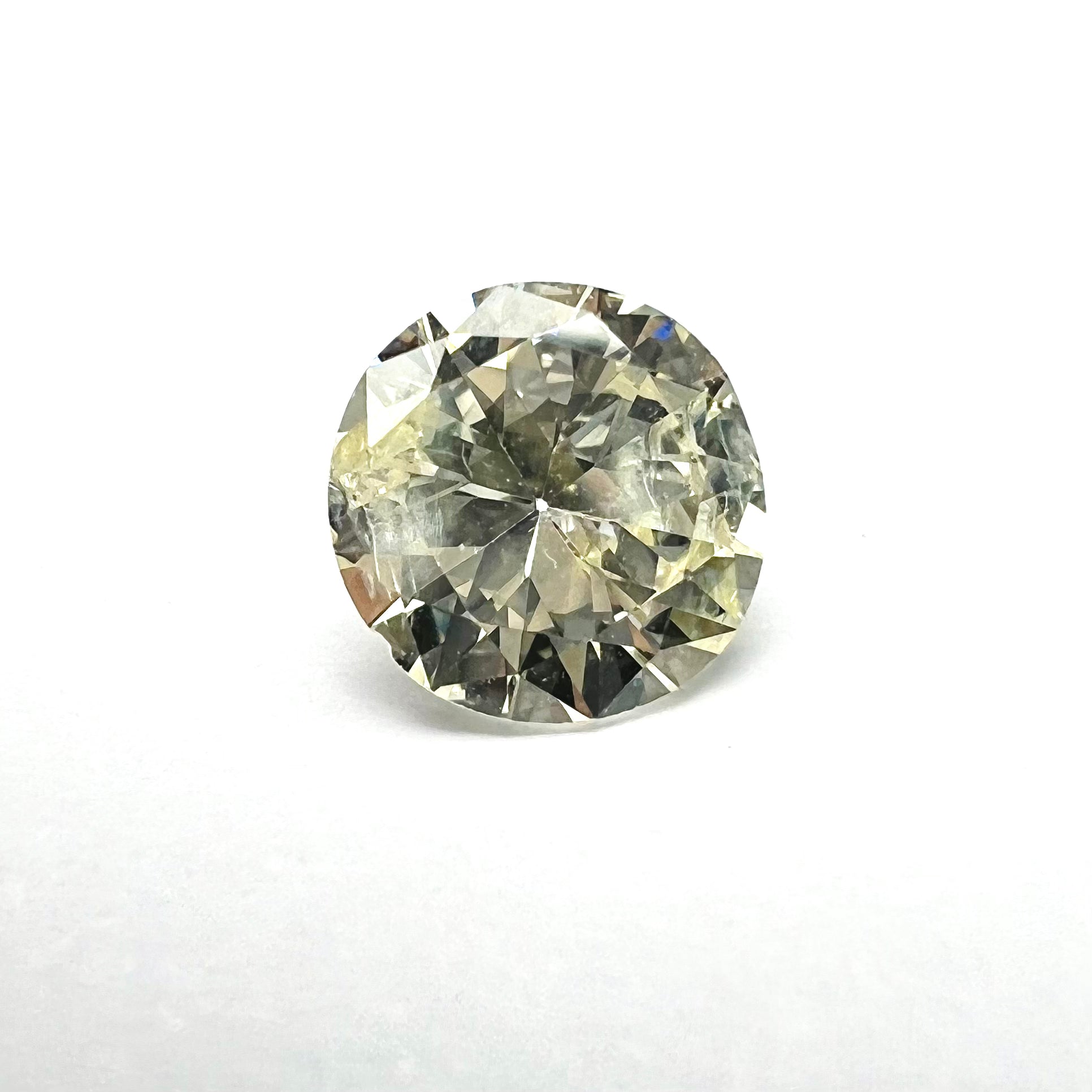 .63CT Circular Brilliant Diamond N I2 5.67x5.84x3.18mm Natural Earth mined