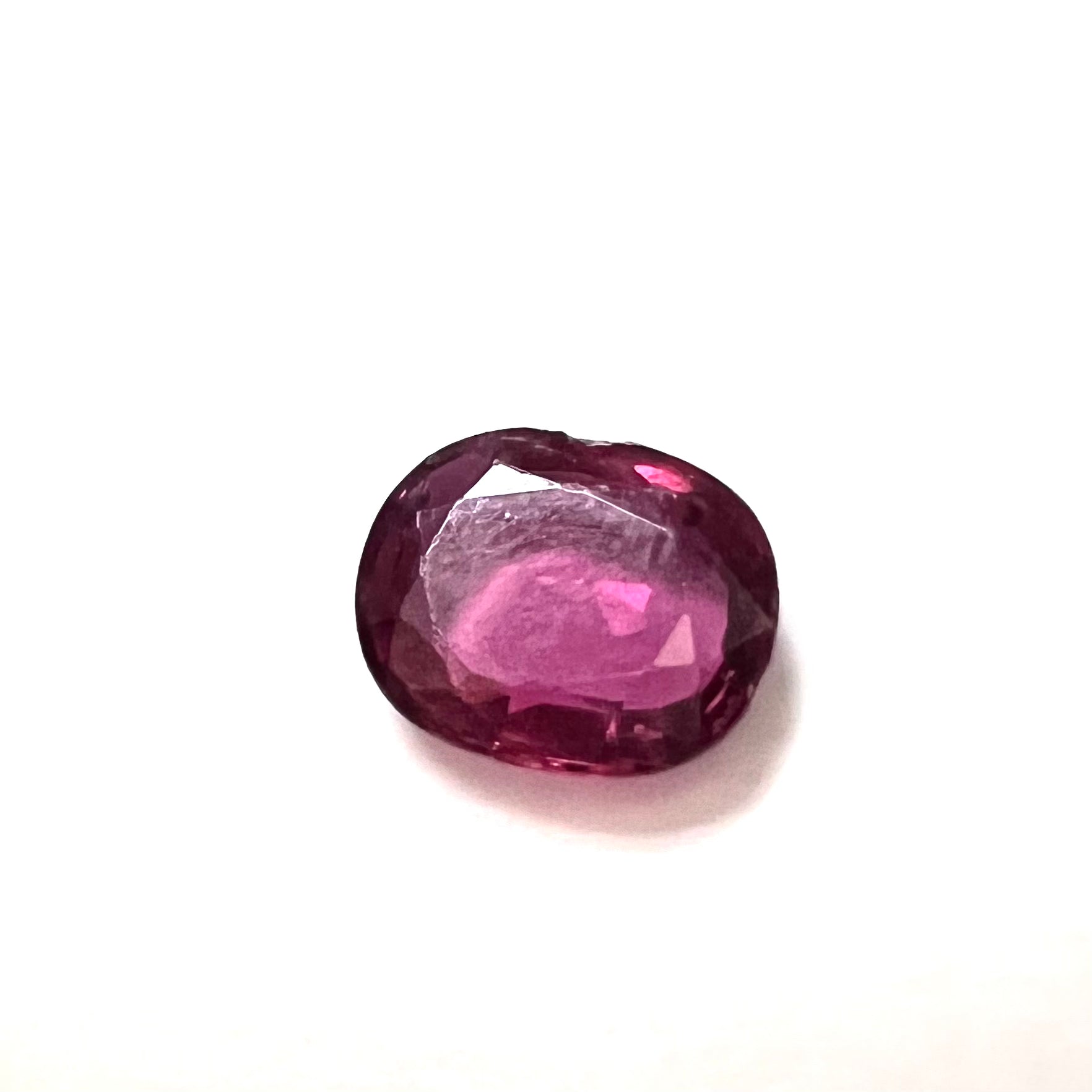 .71CT Loose Natural Oval Ruby 6x5x1.5mm Earth mined Gemstone