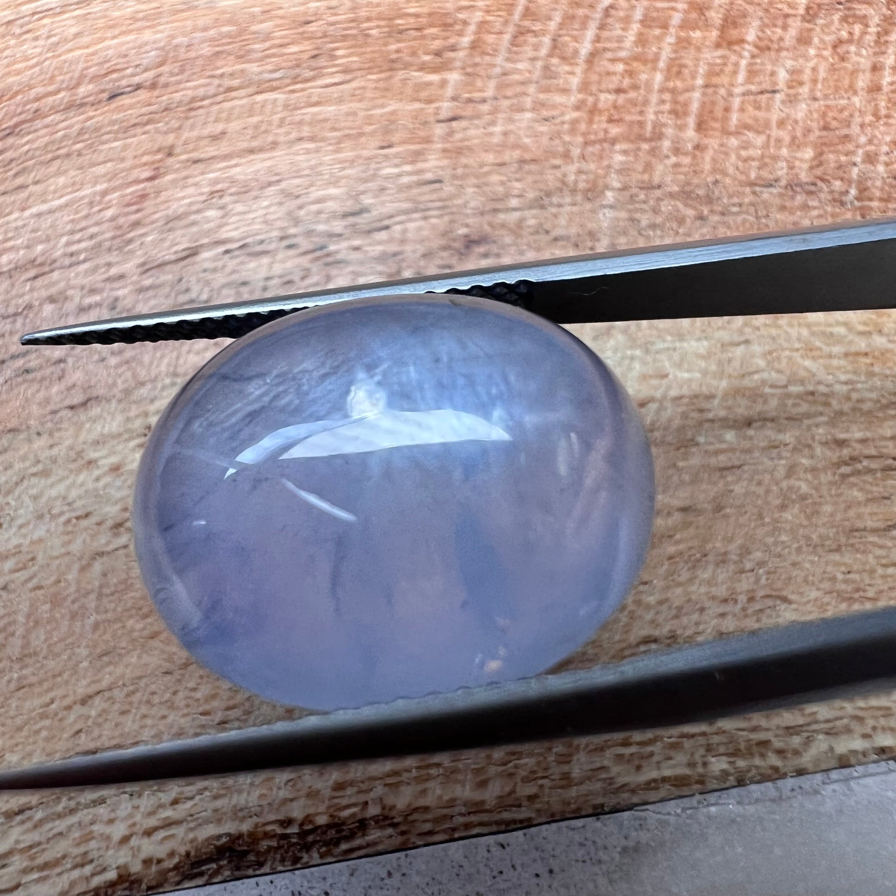 18.22CT Loose Natural Cabochon Sapphire 16.96X14.12mm Earth mined Gemstone