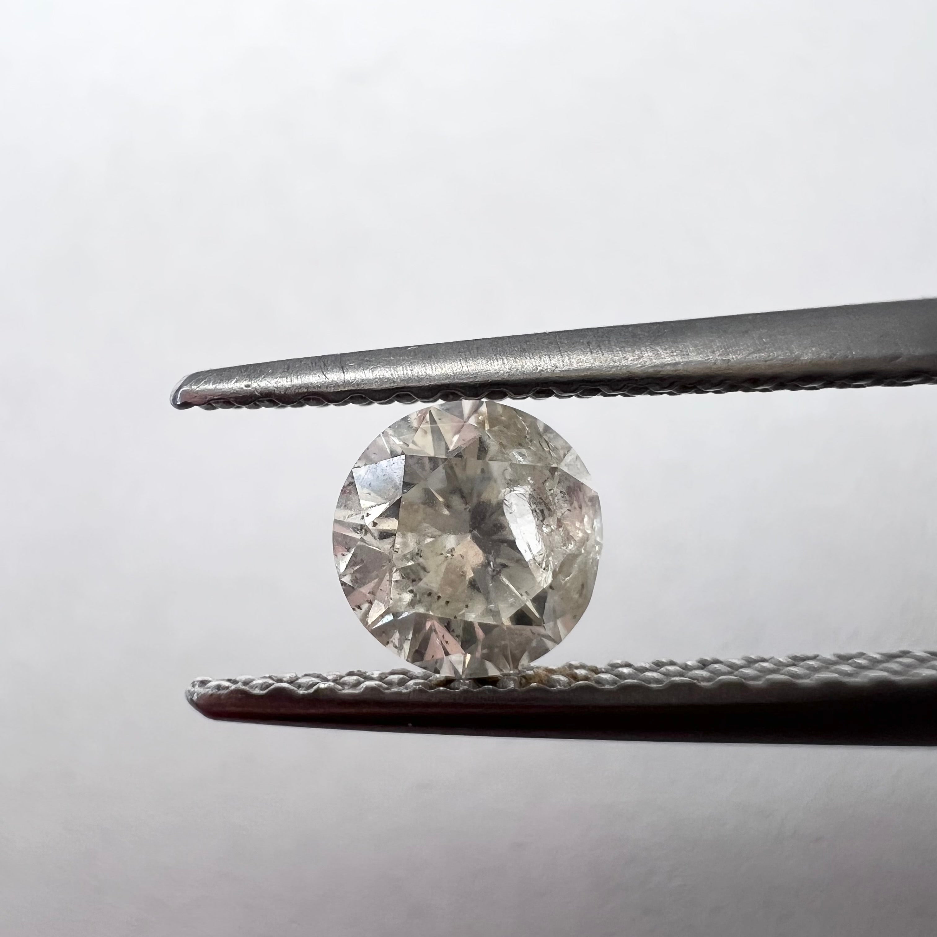 .57CT Brilliant Round Diamond L SI2 5.07x3.36mm natural Earth mined