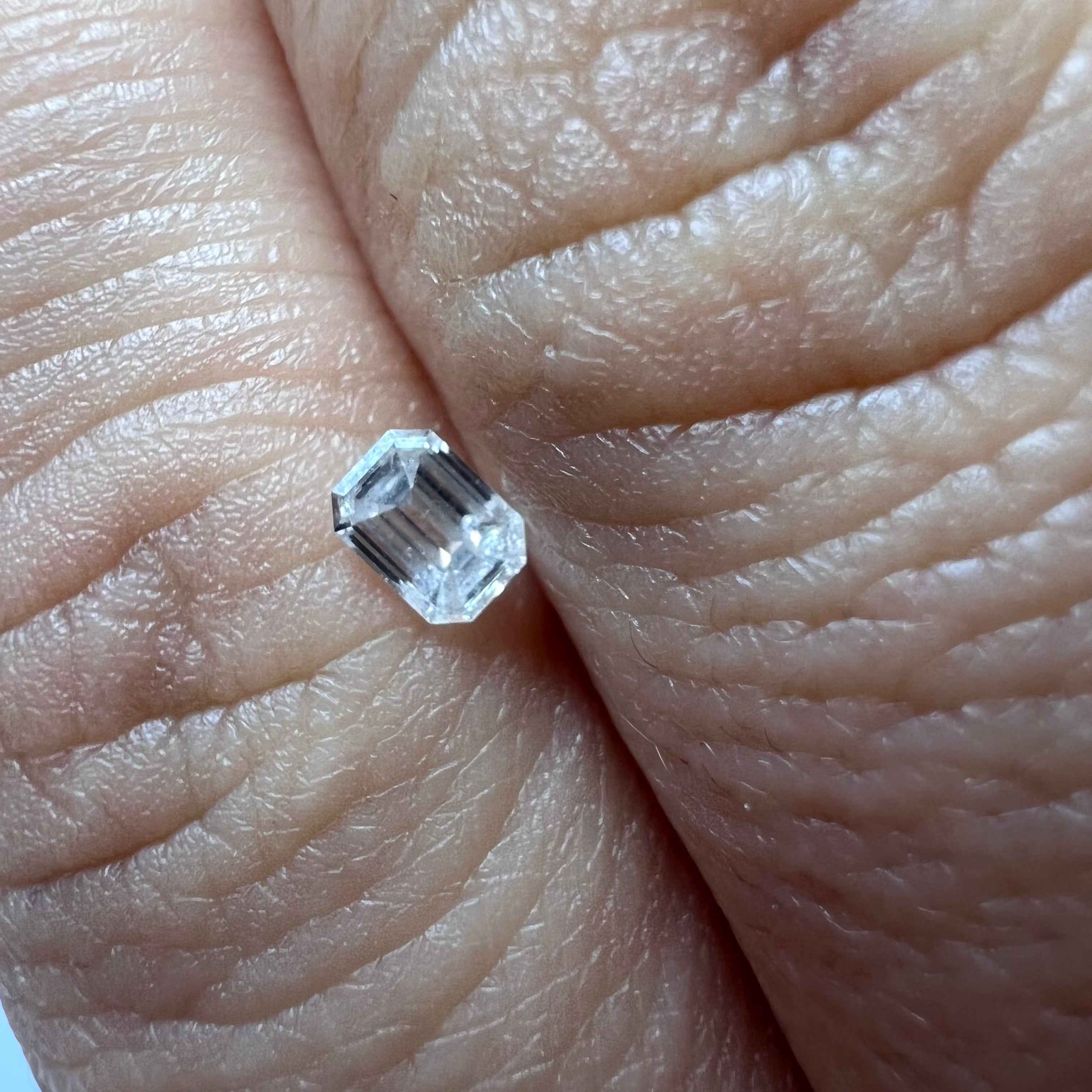 .20CT Emerald Cut Diamond G I2 4.18x3.07x1.65mm Natural Earth mined