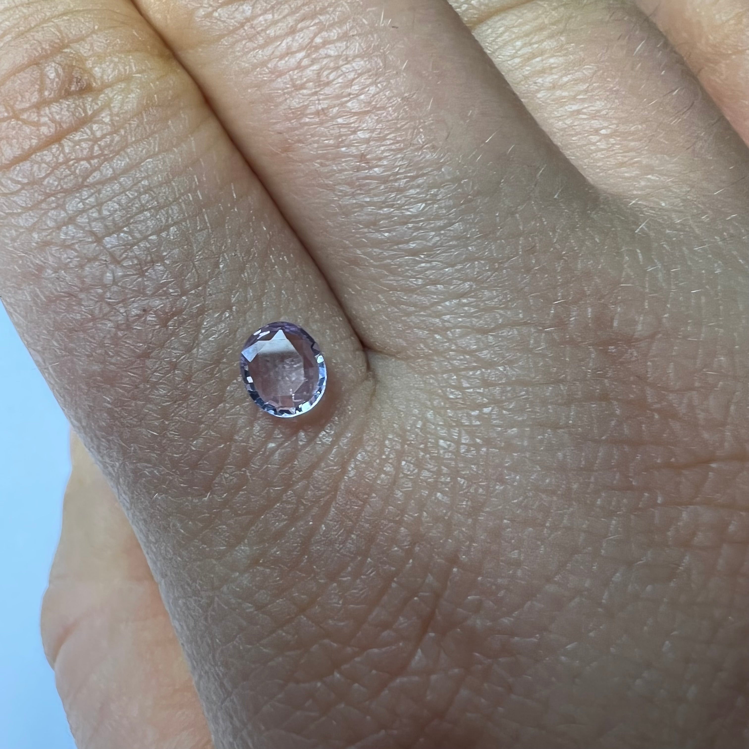 .56CT Loose Cotton Candy Pink Sapphire 5.84x4.96x1.98mm Earth mined Gemstone