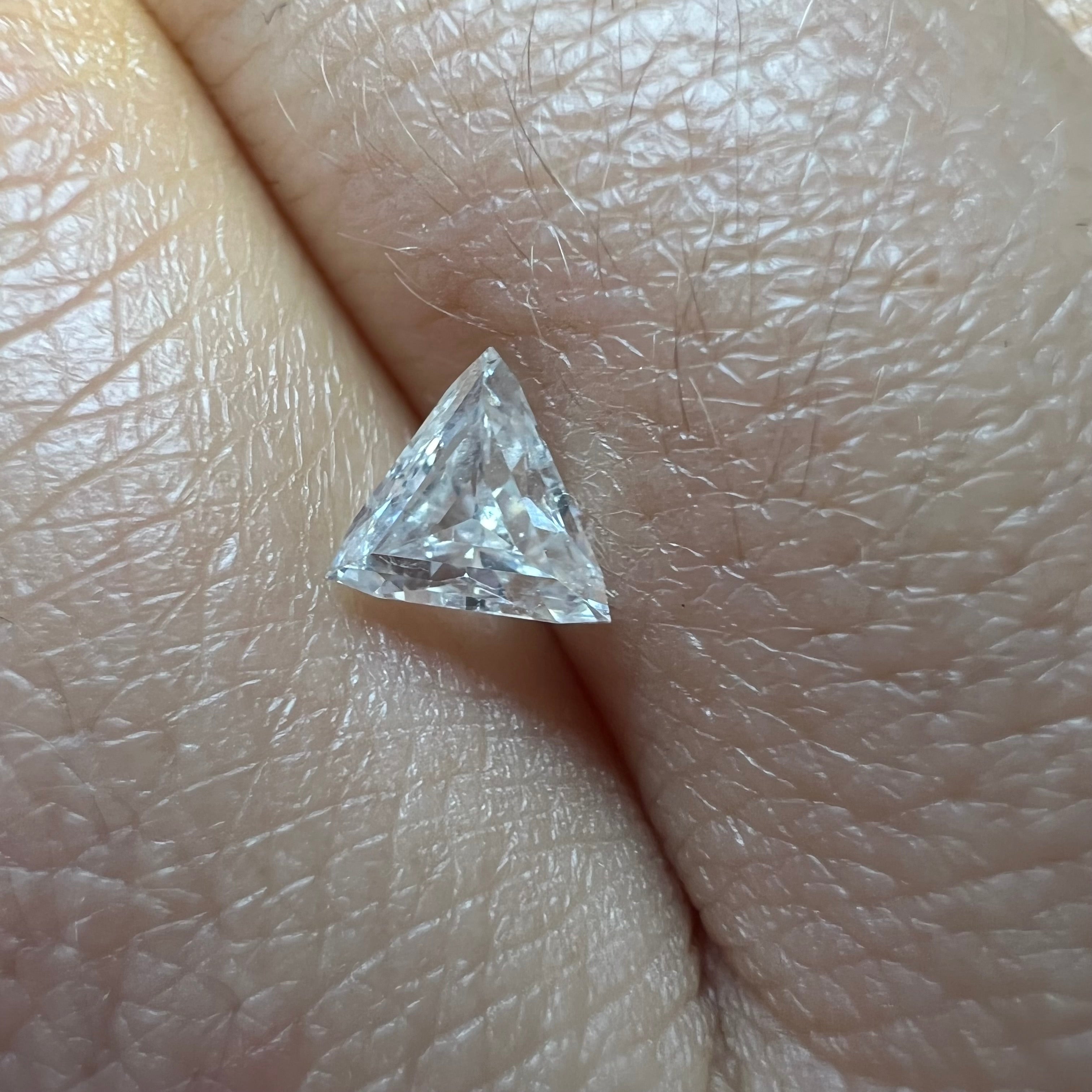 .57CT Trillion Cut Diamond G VS2 5.37x5.10x2.82mm Natural Earth mined