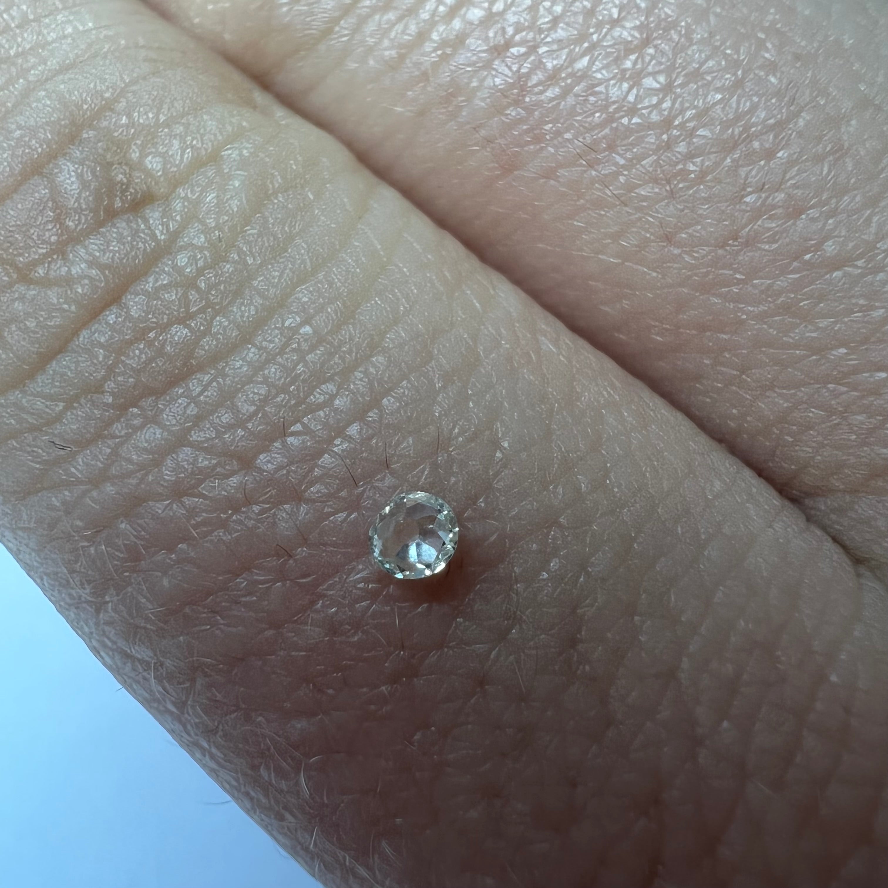 .045CT Old Mine Cut Diamond I VS2 2.47x1.23mm Natural Earth mined