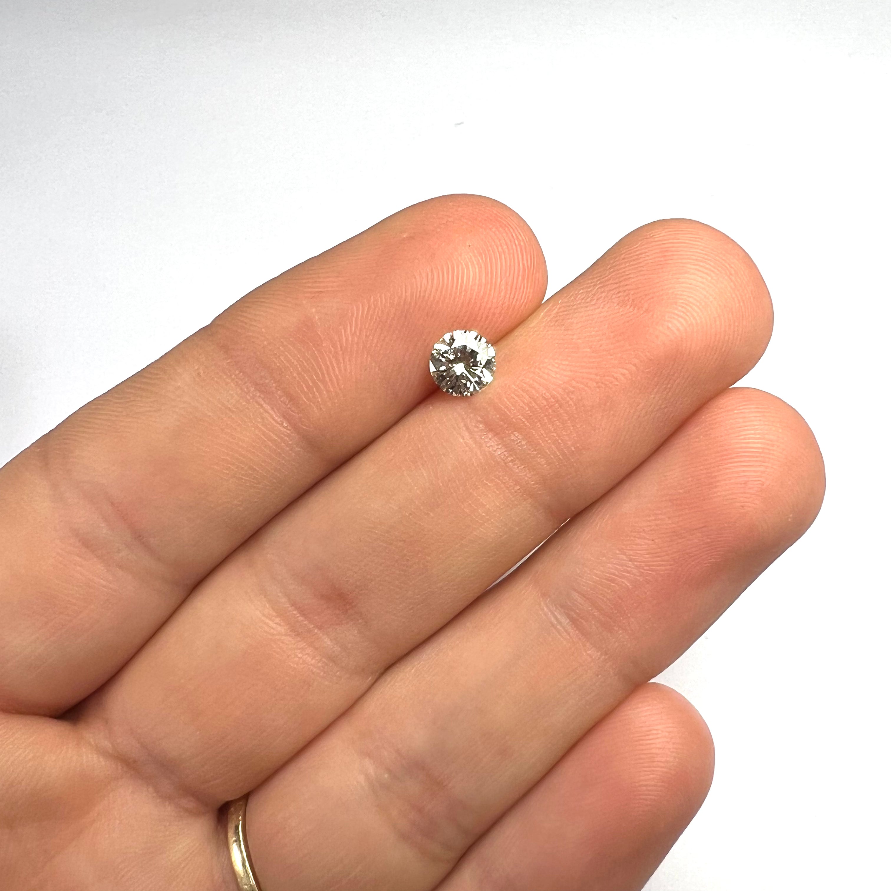.50CT Round Brilliant Diamond L VS2 5.31x5.35x3.05mm Natural Earth mined