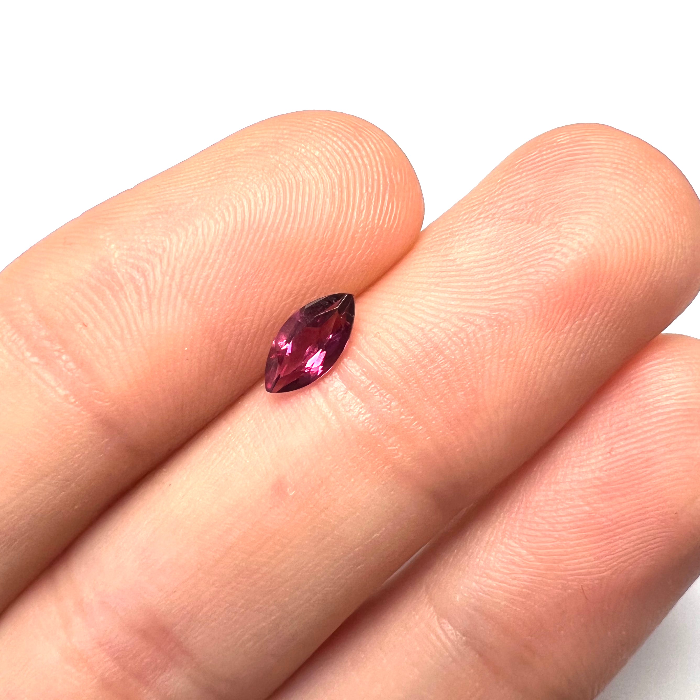 .60CT Loose Natural Garnet 8x4x2.5mm Earth mined Gemstone