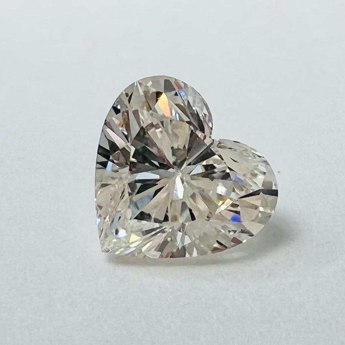 .66CT Heart Brilliant Diamond K SI1 5.60x6.06x3.37mm Natural Earth mined