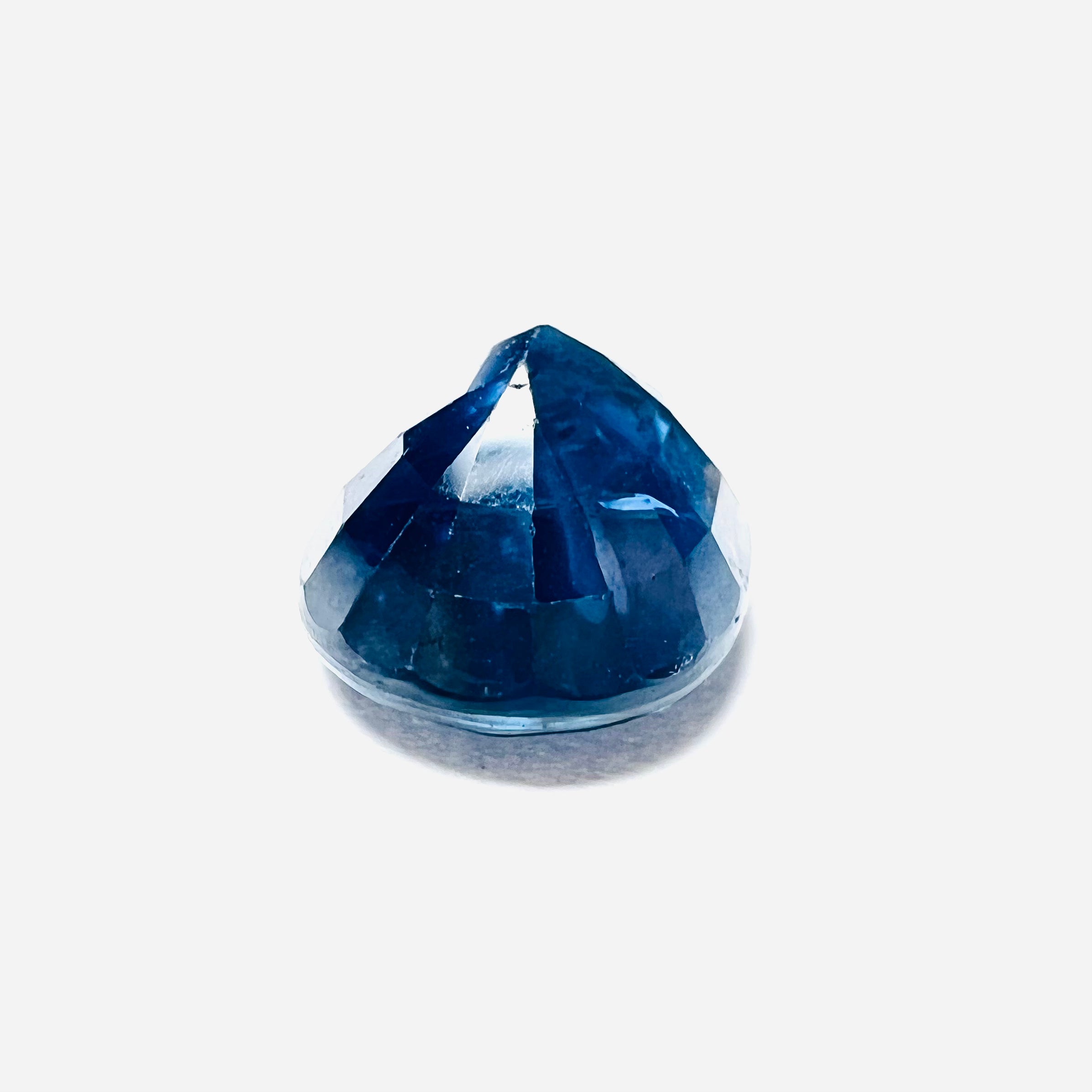 1.74CTW Loose Blue Sapphire  8x6x4mm Earth mined Gemstone