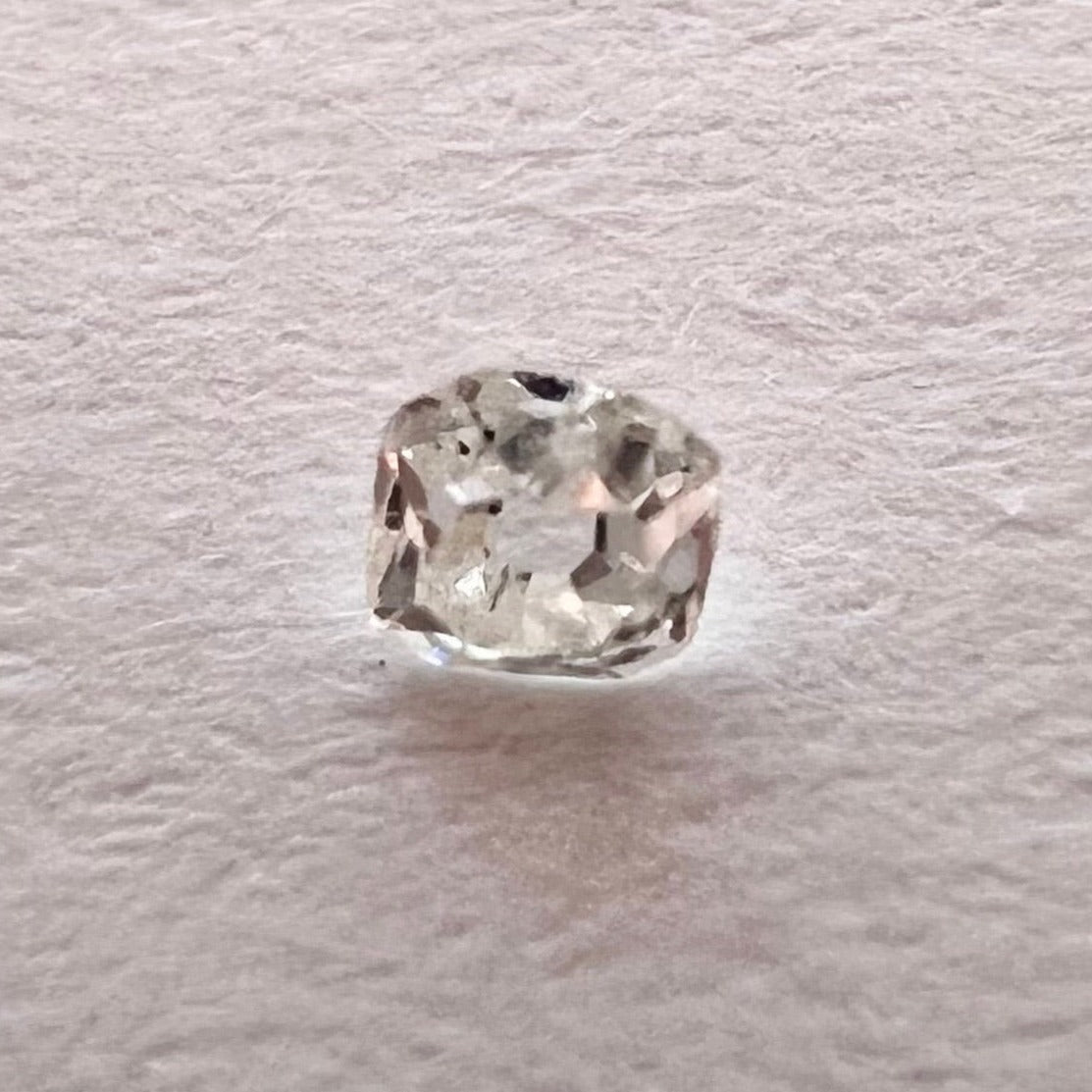 .02CT Old Mine Cut Diamond J I2 1.63x1.03mm Natural Earth mined