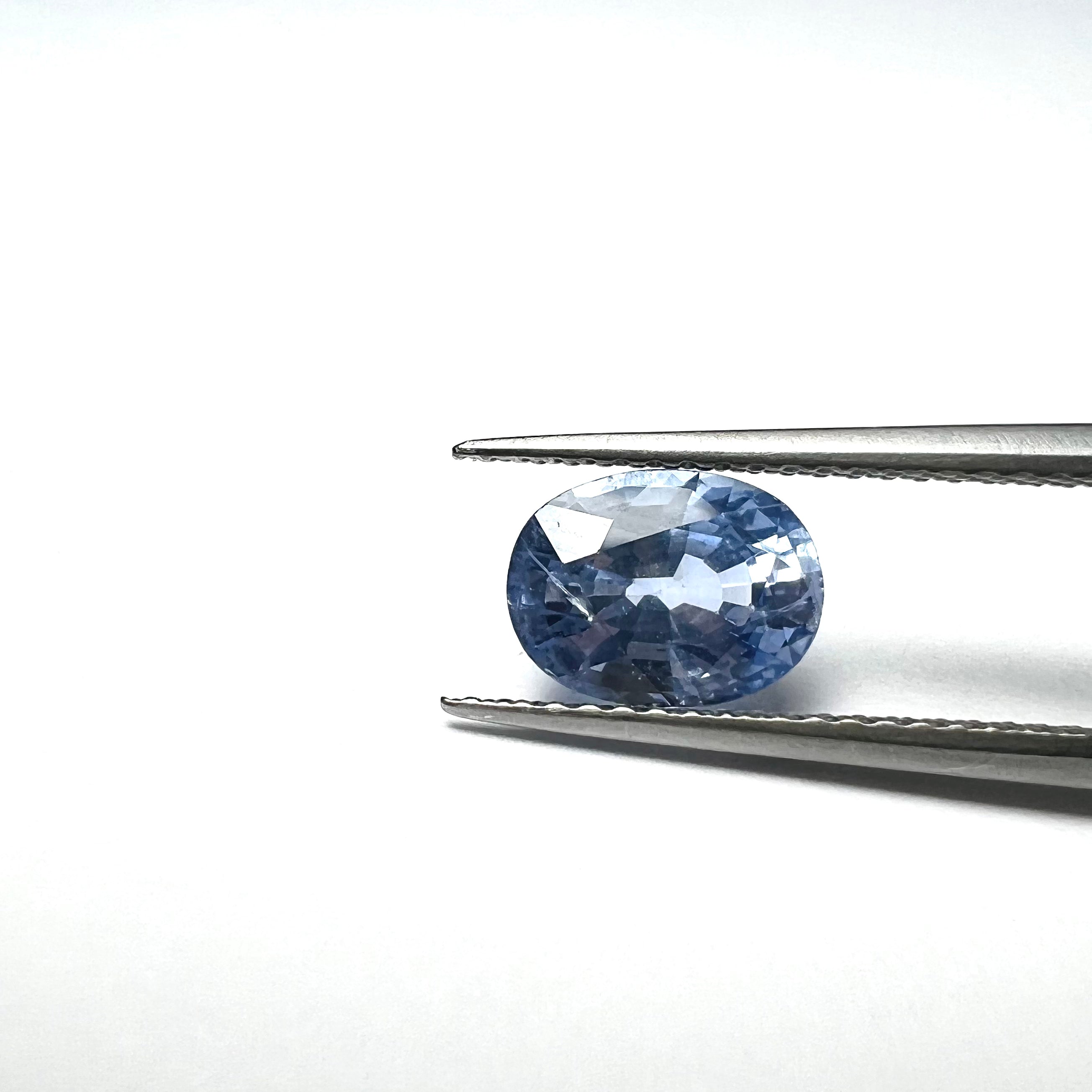 1.89CTW Loose Oval Sapphire 8x6x4.5mm Earth mined Gemstone