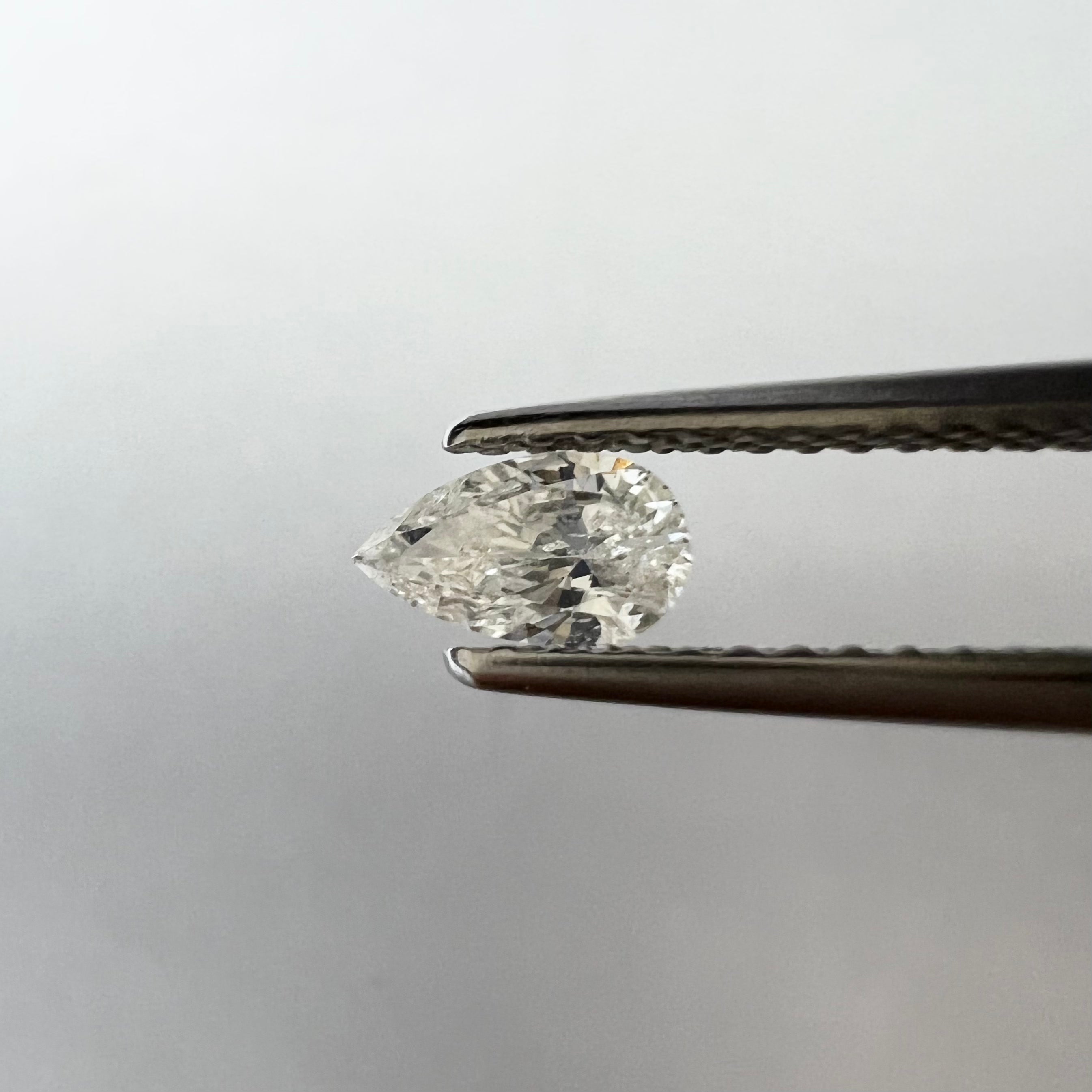 .31CT Pear Brilliant Diamond J I1 5.96x3.44x2.03mm Natural Earth mined
