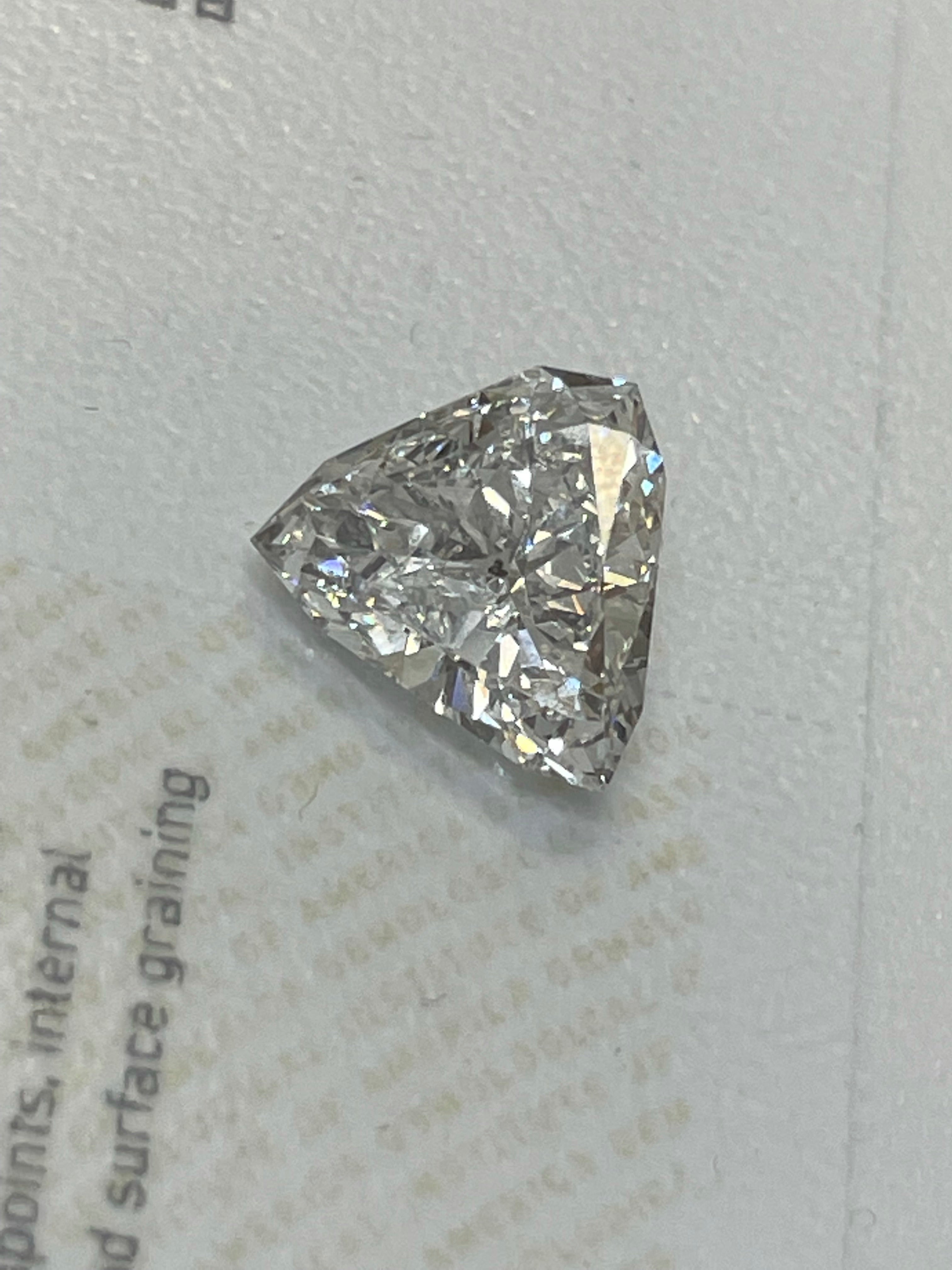 3.01CT Trillion Diamond F SI2 GIA Certified