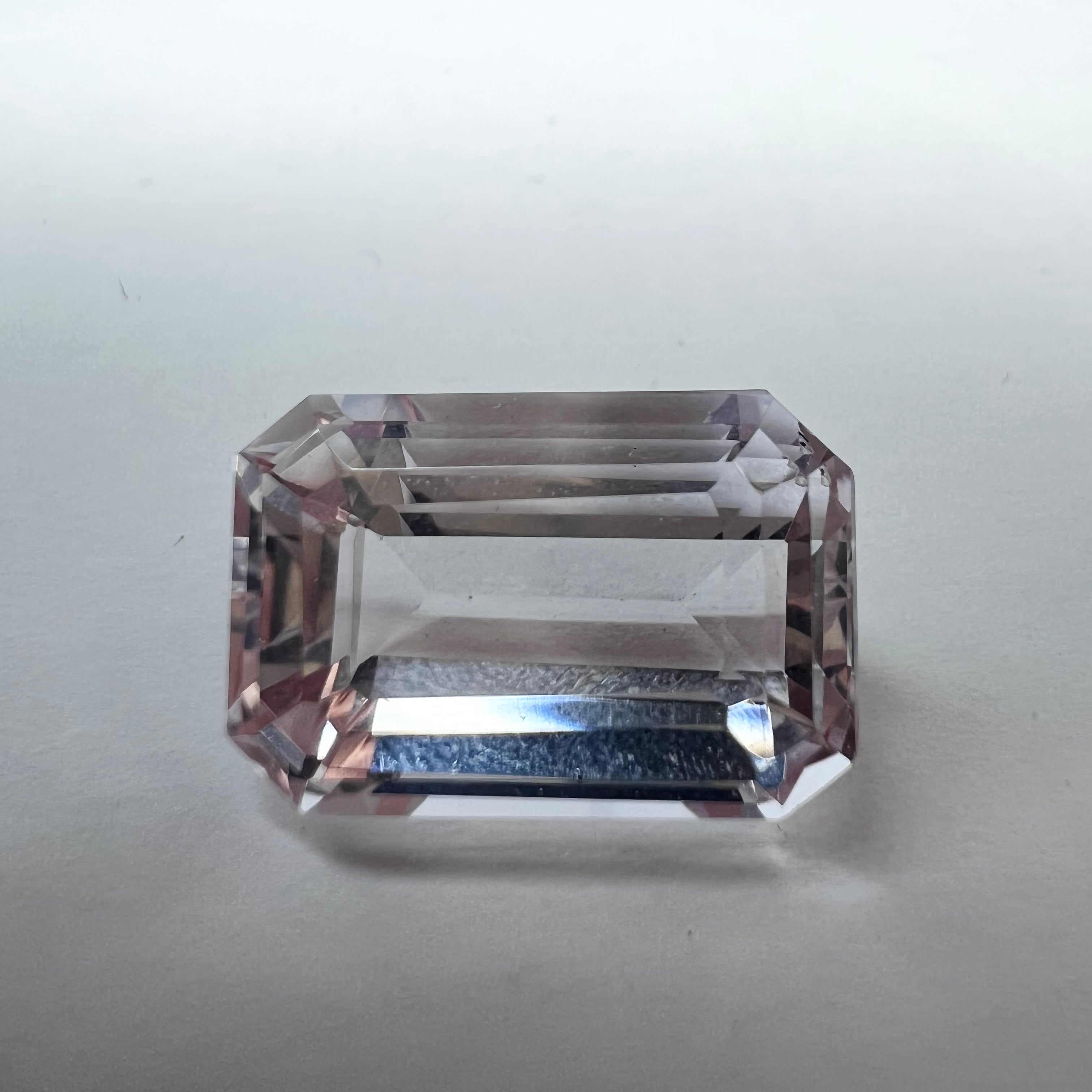 12.93CTW Natural Emerald Cut Kunzite 17.17x11.56mm Earth mined Gemstone