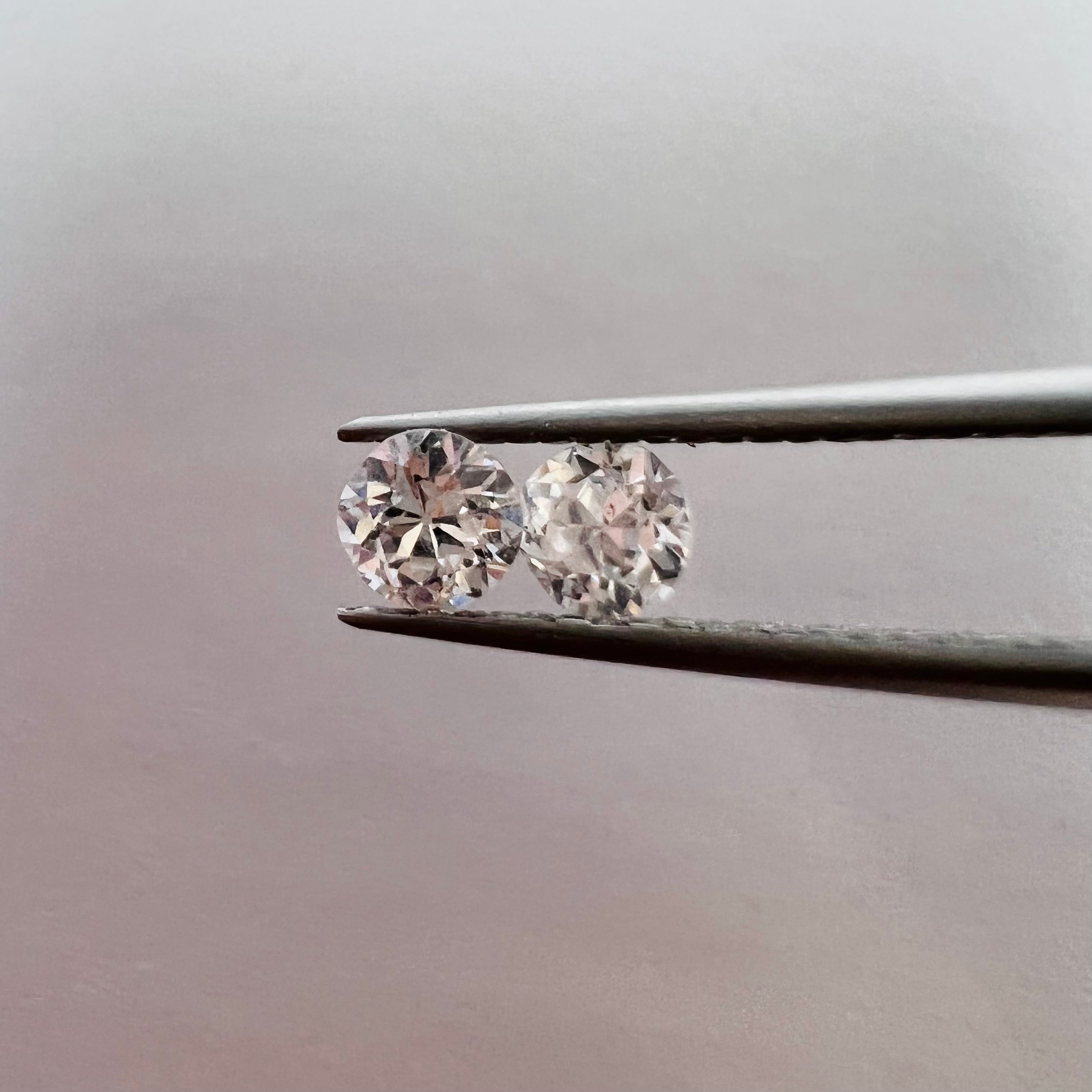 .37ctw Old Mine Cut Diamond H VS2 3.5mm Natural Earth mined