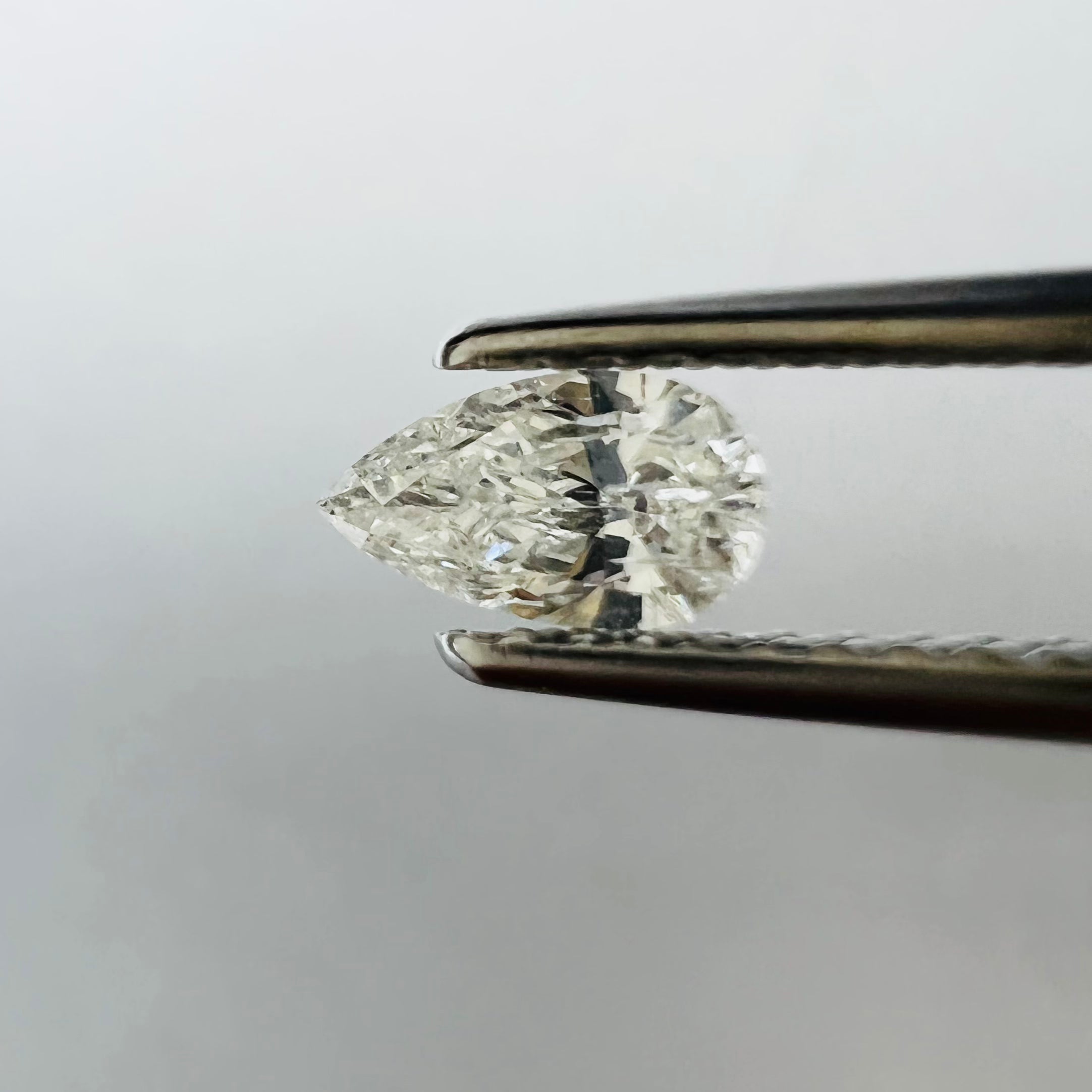 .31CT Pear Brilliant Diamond J I1 5.96x3.44x2.03mm Natural Earth mined