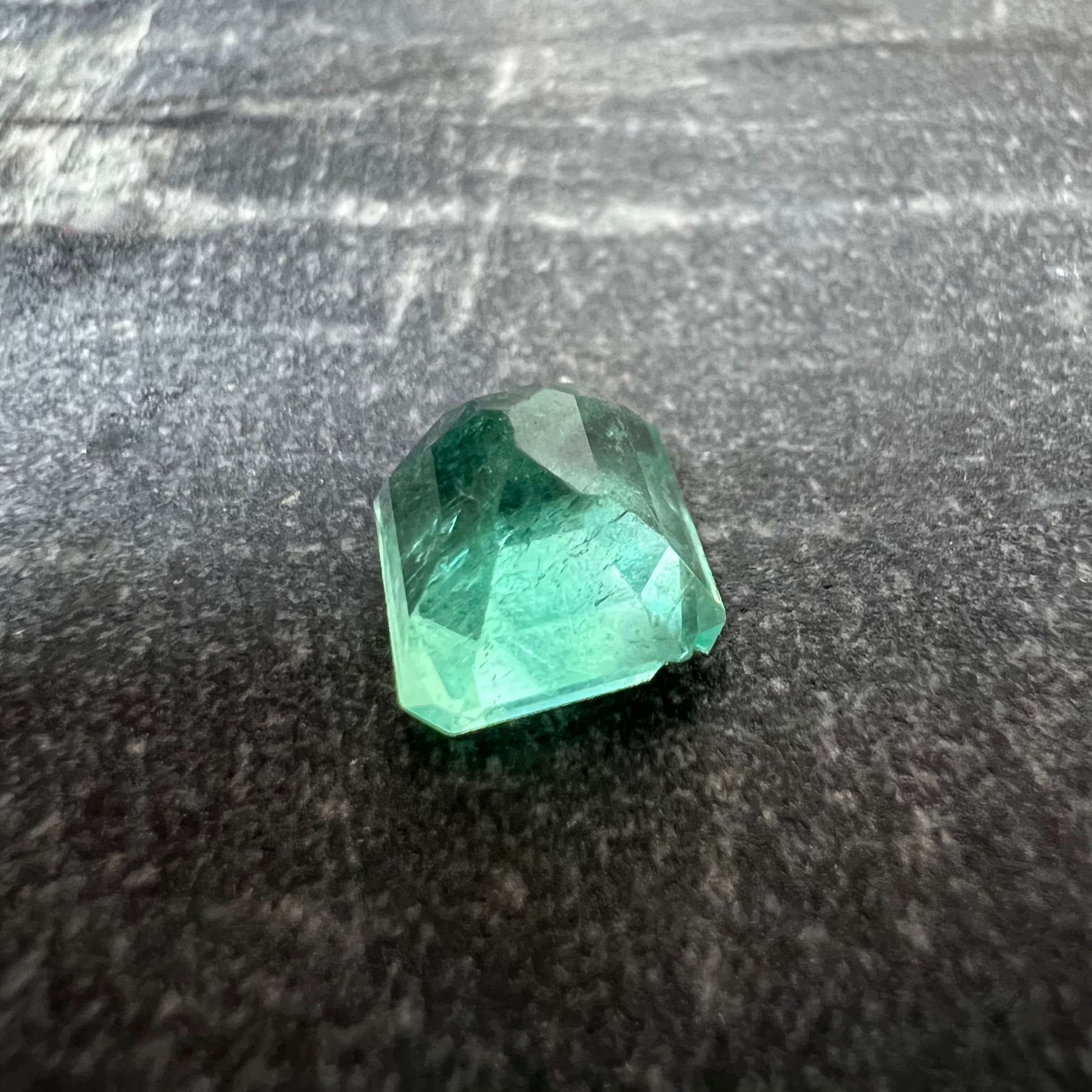 2.37CT Natural Colombian Emerald Loose Square Shape  8x8mm