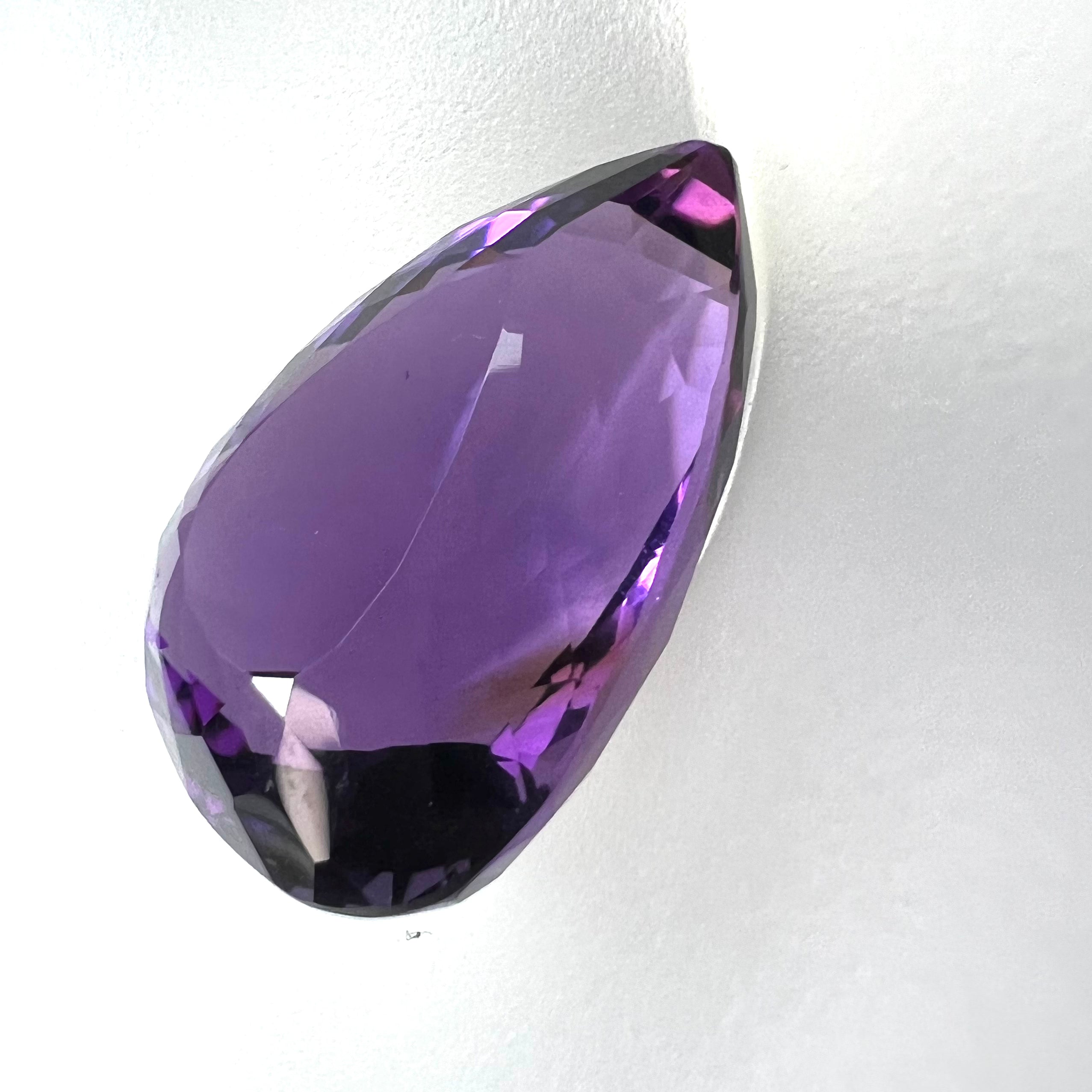 20.55CTW Loose Natural Oval Cut Amethyst 20.8x15.3x12.25mm Earth mined Gemstone