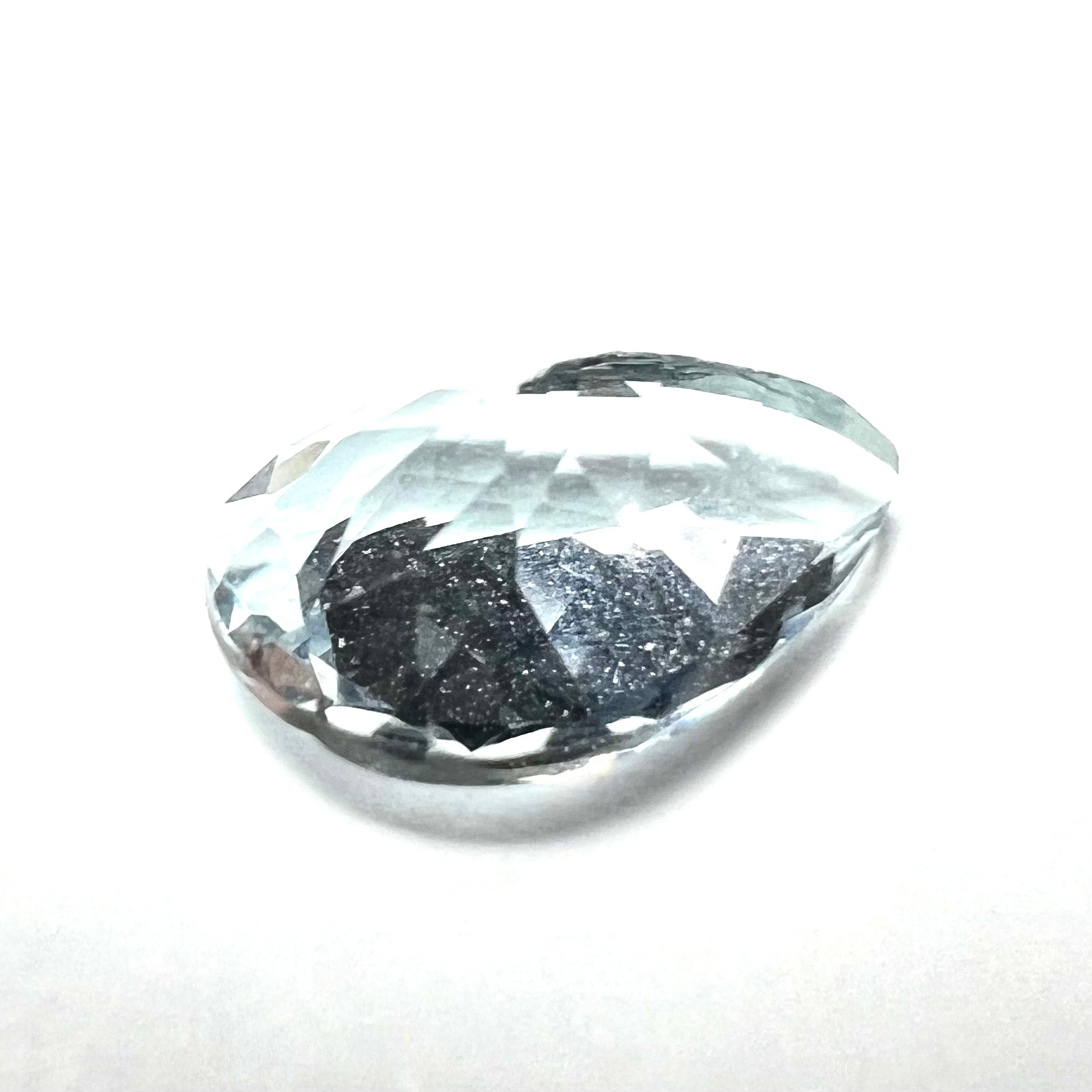 1.39CTW Loose Natural Aquamarine 9x6x5mm Earth mined Gemstone