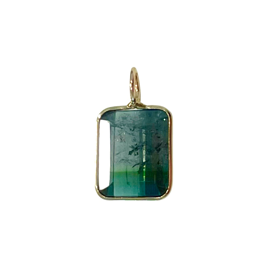 Bicolor Tourmaline Pendant