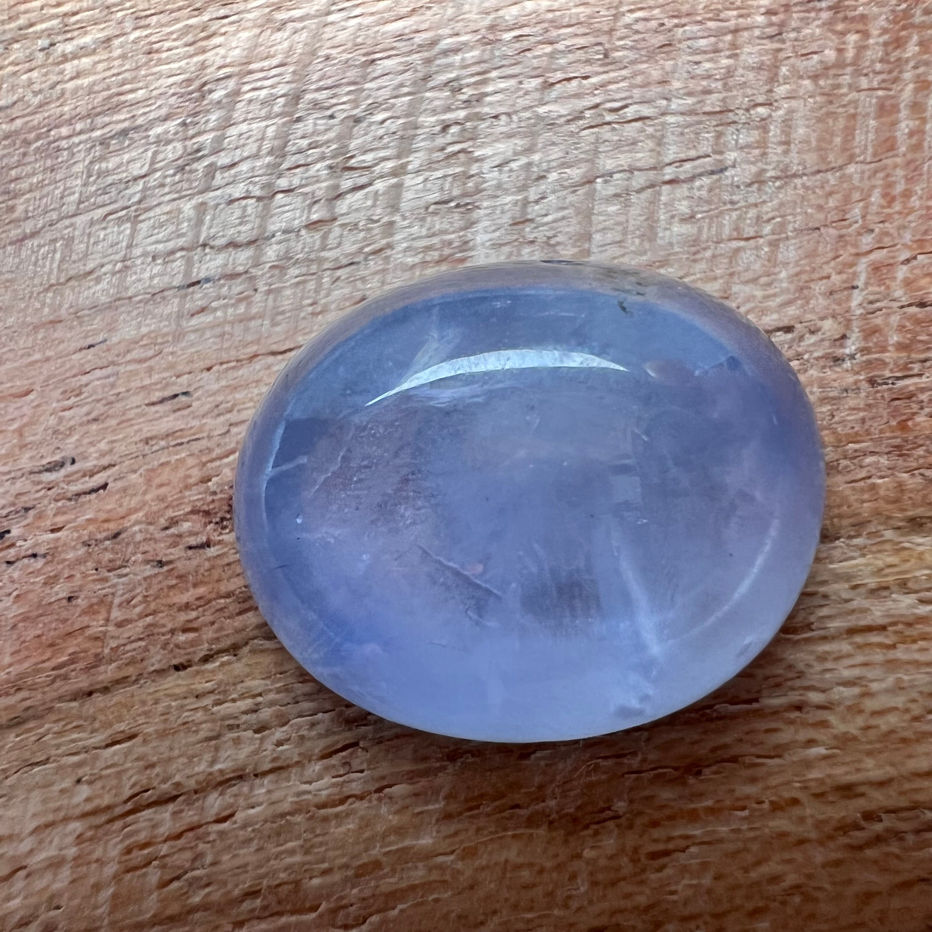 18.22CT Loose Natural Cabochon Sapphire 16.96X14.12mm Earth mined Gemstone