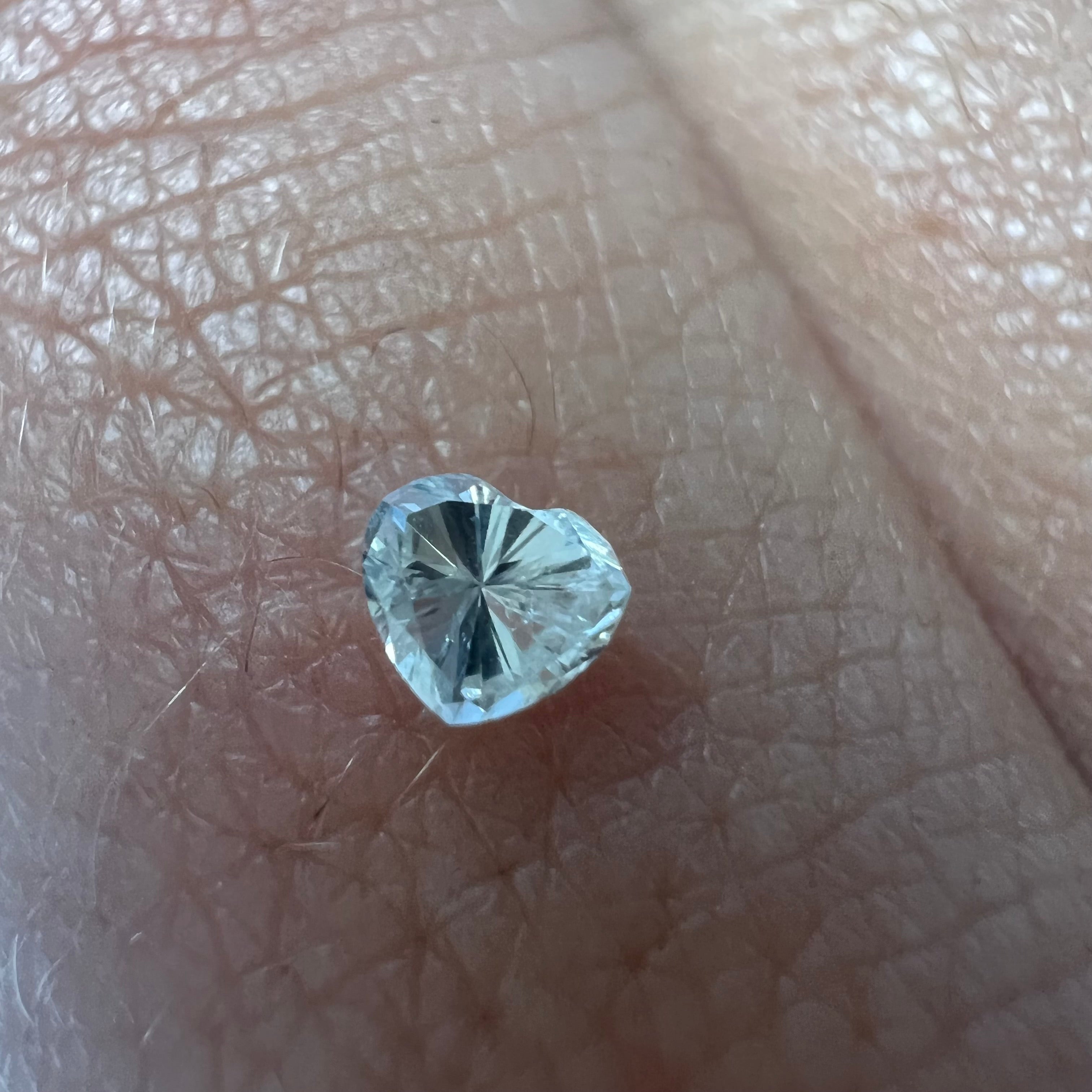 .12CT Heart Shape Diamond I VS2 3.04x3.48x2.00mm Natural Earth mined