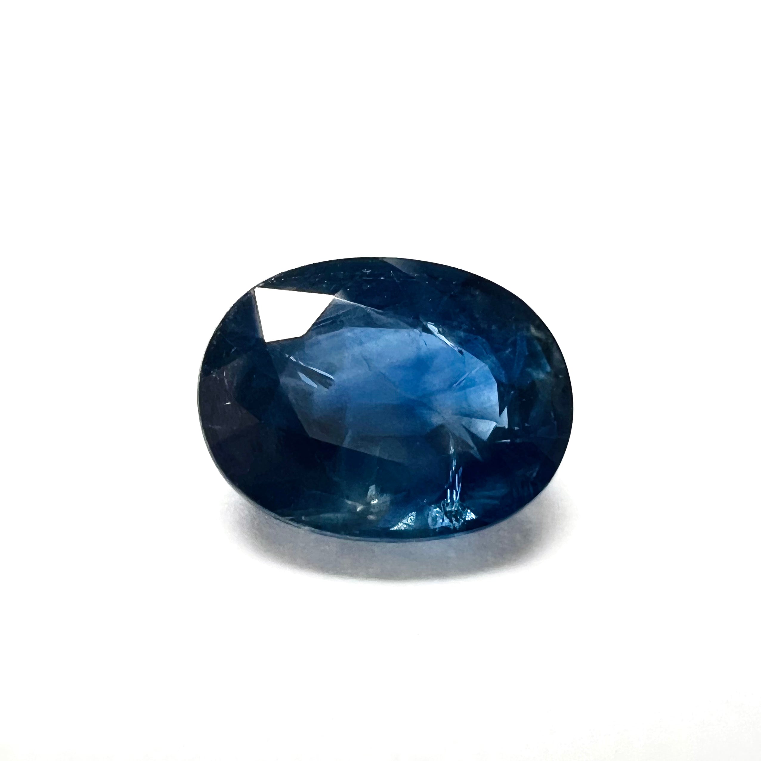 1.74CTW Loose Blue Sapphire  8x6x4mm Earth mined Gemstone