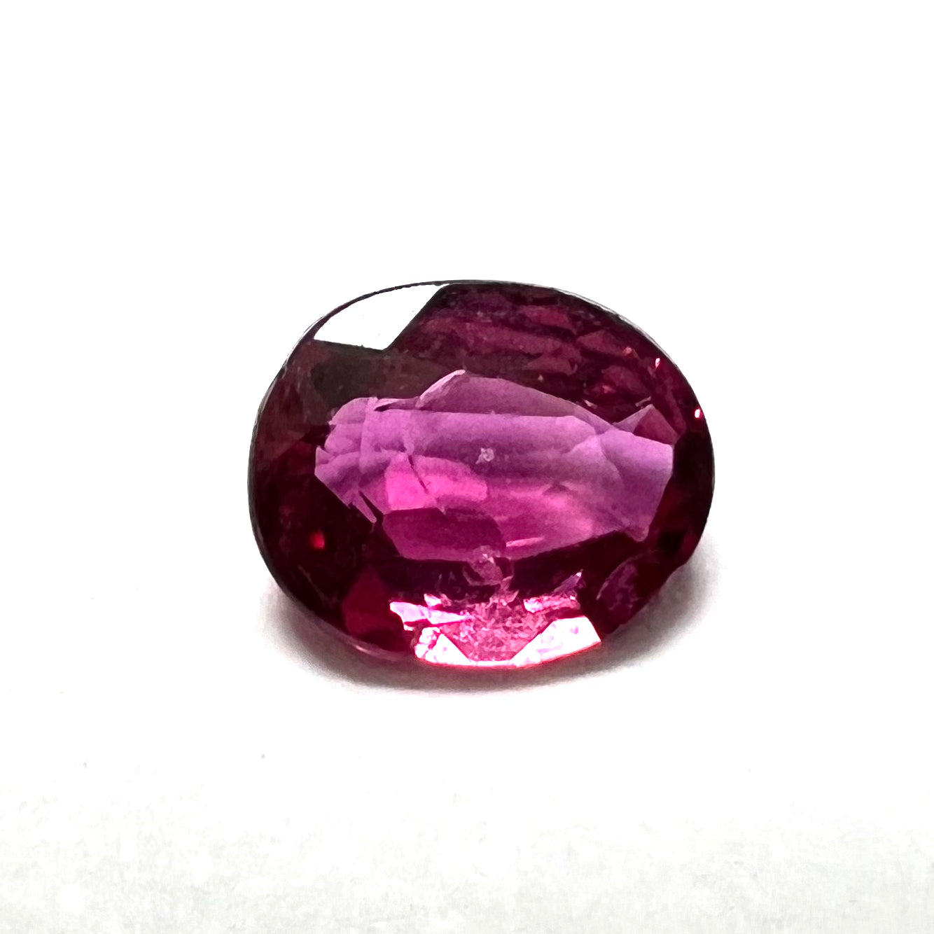 .40CT Loose Natural Oval Ruby 4.2x4x1.5mm Earth mined Gemstone