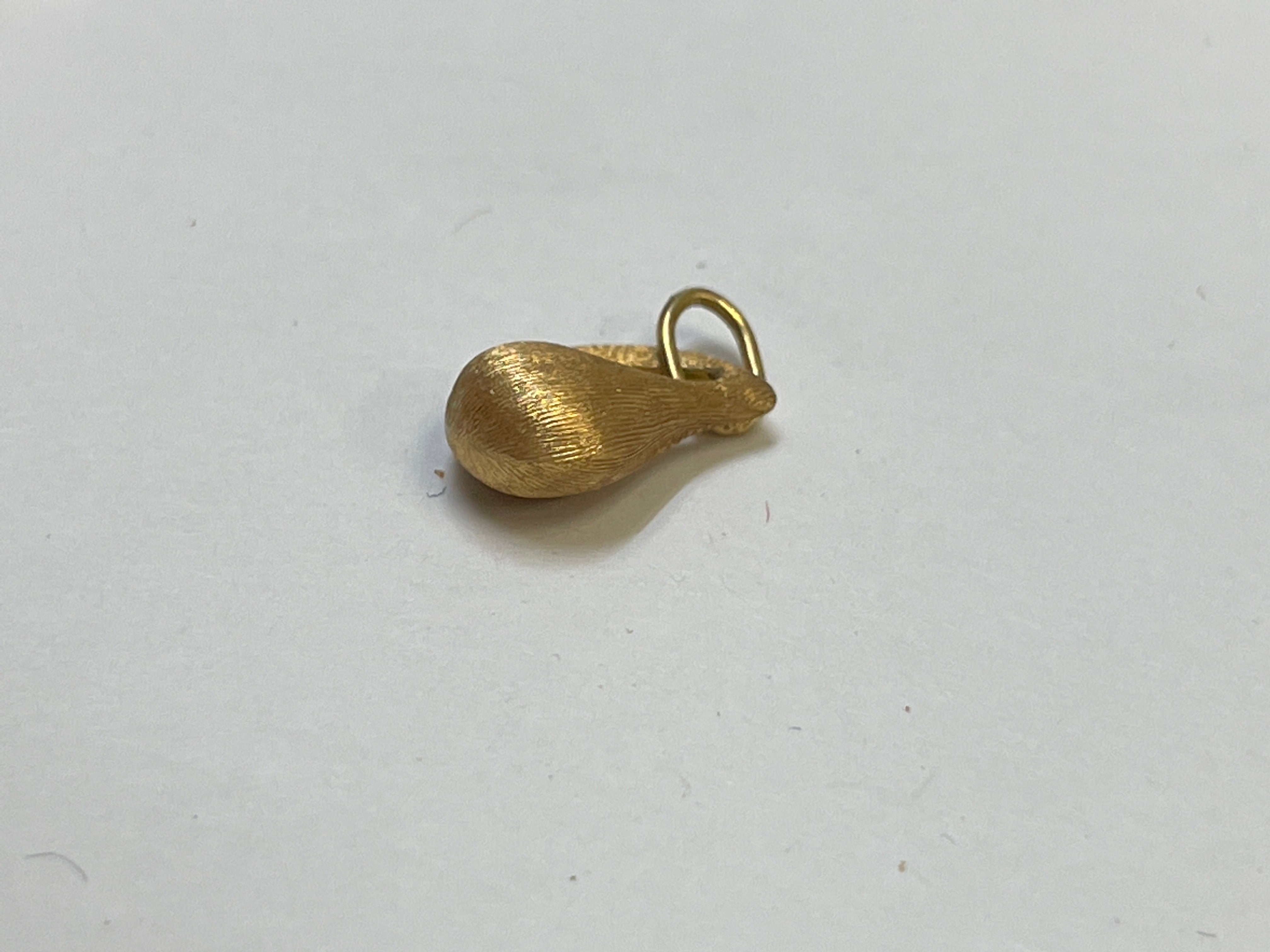 Solid 18K Yellow Gold Urn