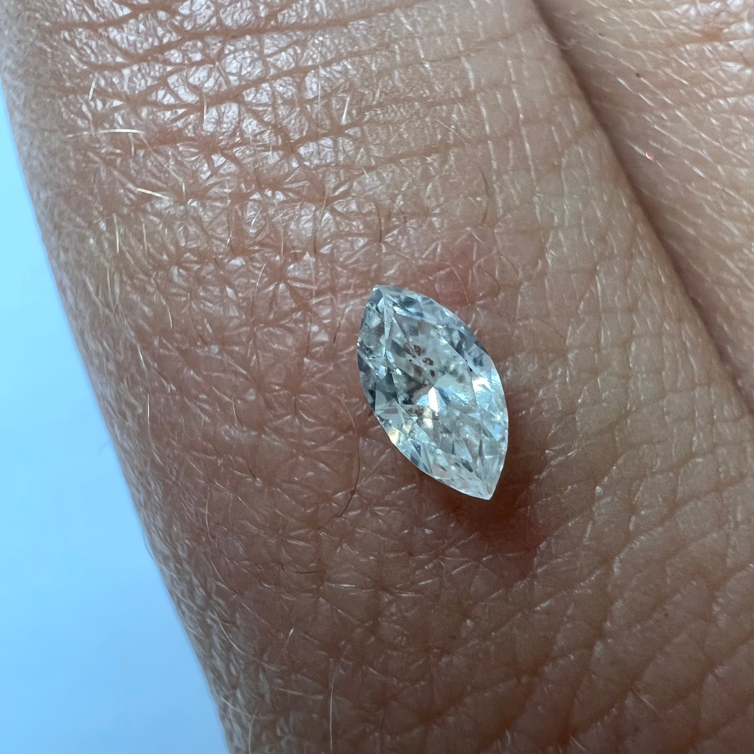 .17CT Marquise Diamond J VS2 5.92x3.19x1.79mm Natural Earth mined