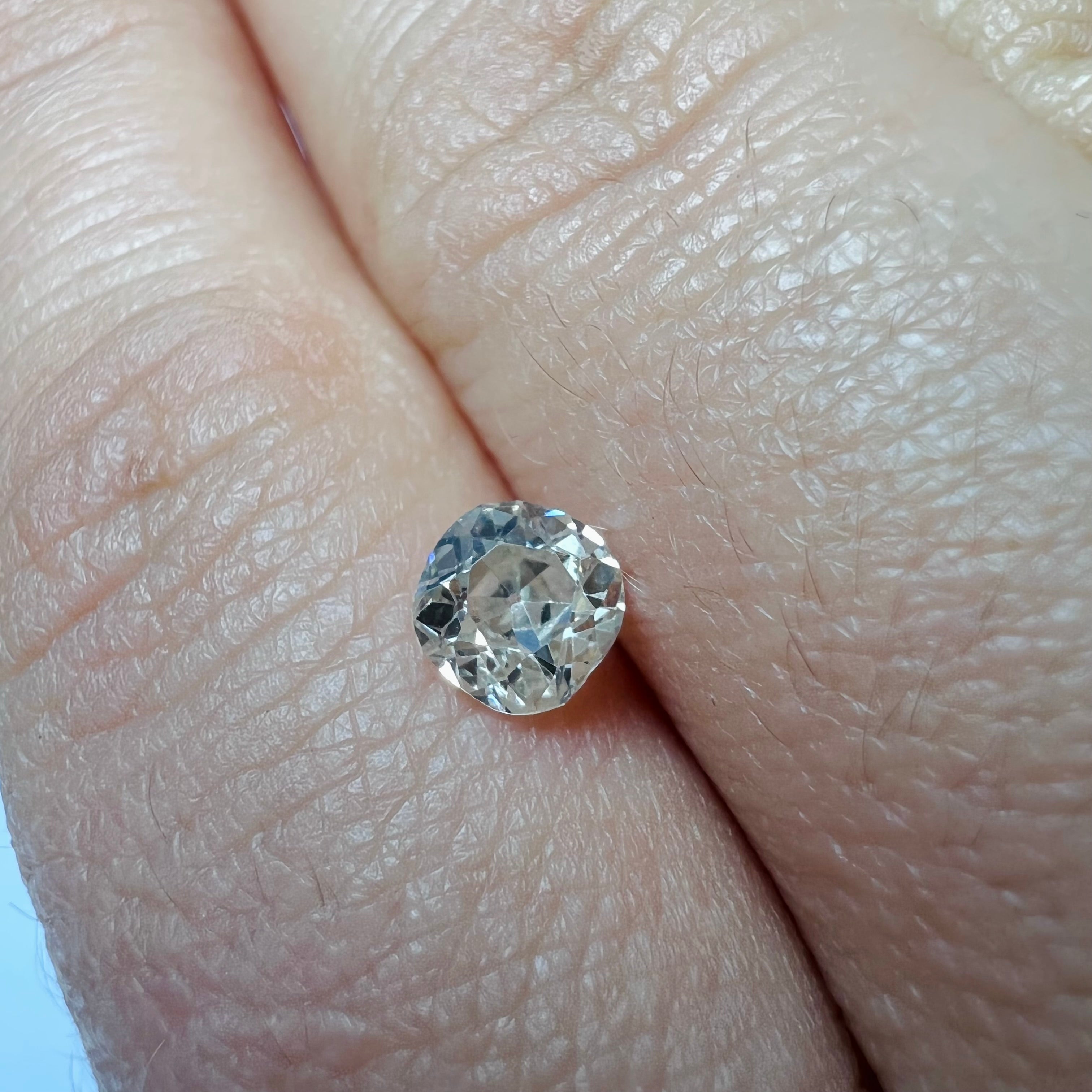 .68CT Old Mine Brilliant Diamond N VS2 5.32x5.25x3.34mm Natural Earth mined