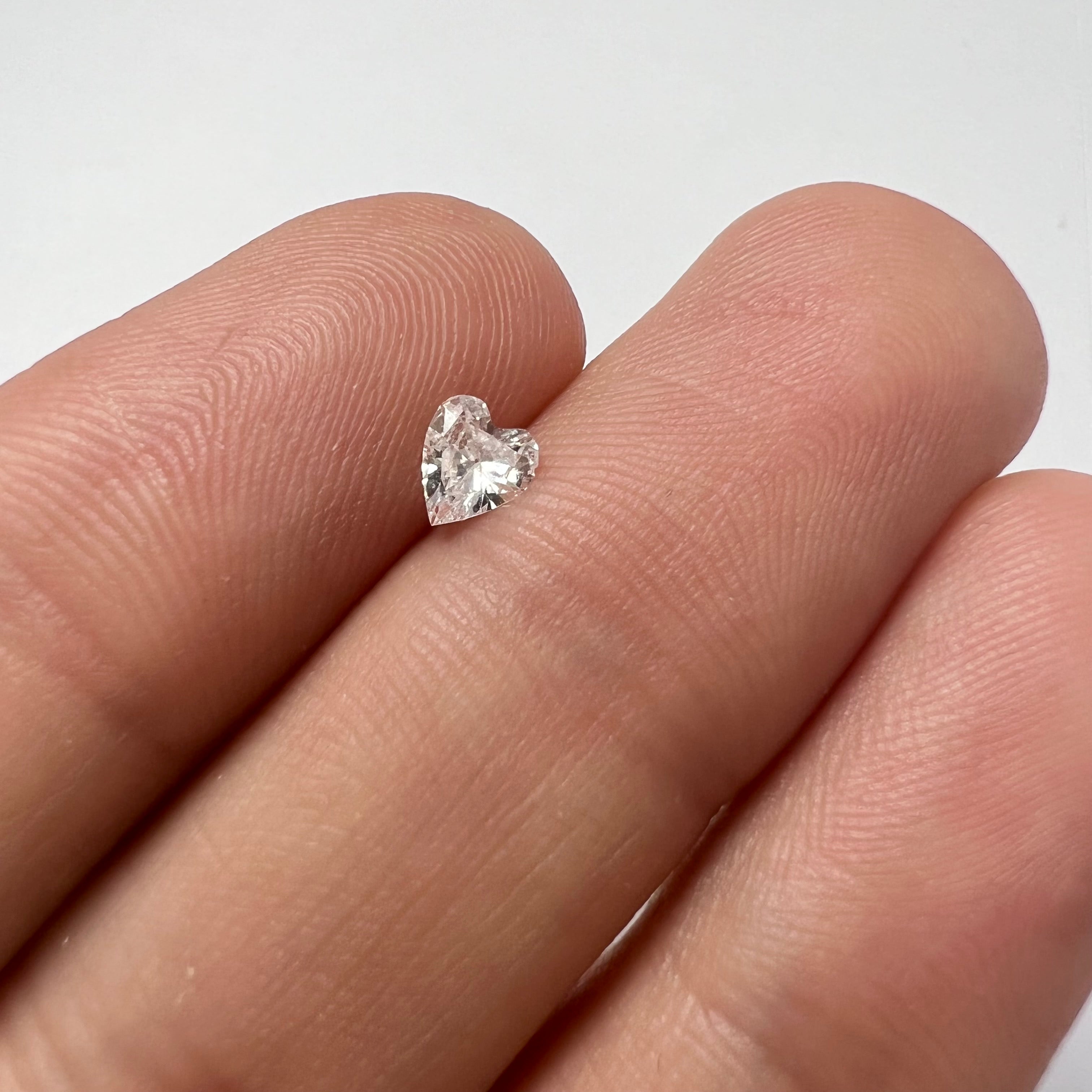 .30CT Heart Shape Diamond H I1 4.87x4.40x2.18mm Natural Earth mined