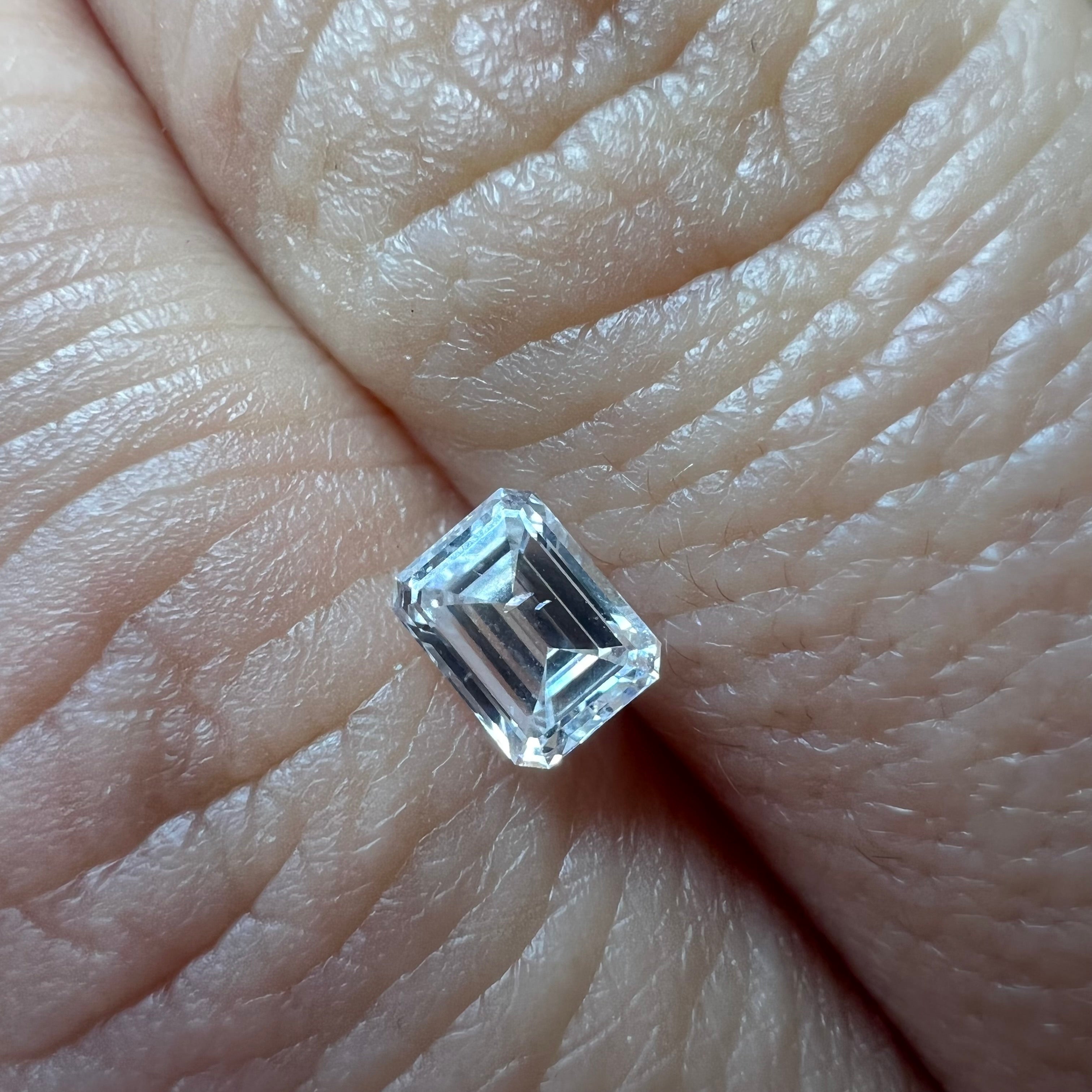 .48CT Emerald Cut Diamond G SI2/I1 5.14x3.94x2.51mm Natural Earth mine