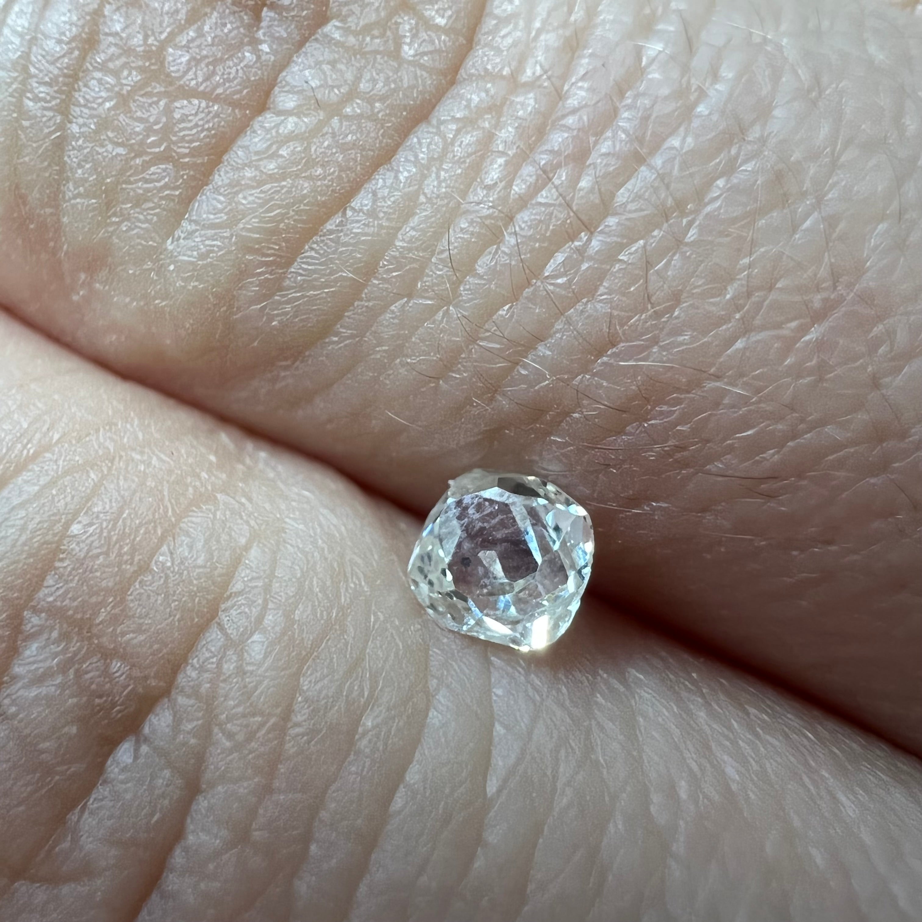 .43 CT Old Mine Cut Diamond K I1 4.34x4.51x2.37mm Natural Earth mined