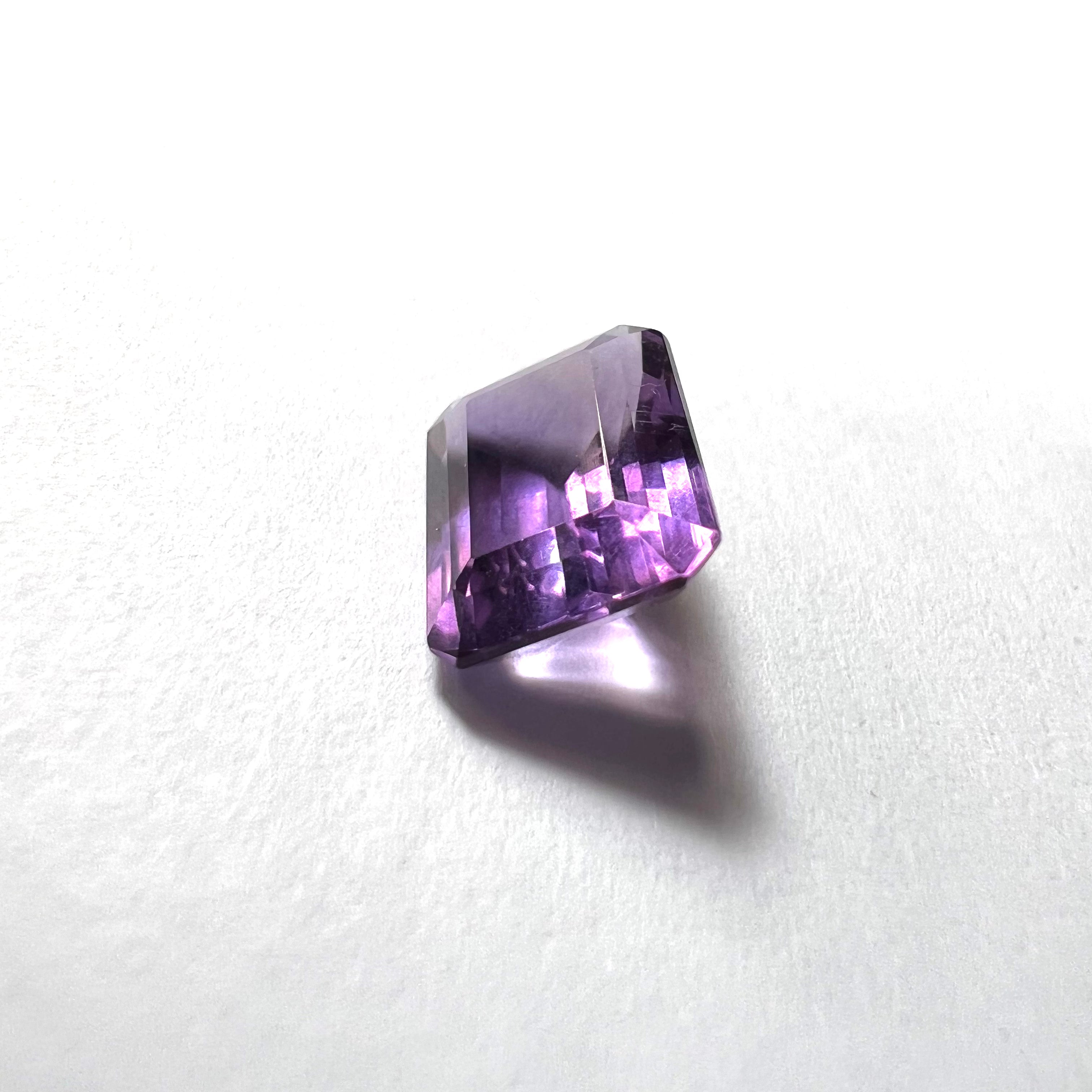 1.97CTW Loose Natural Octagon Cut Amethyst 9x7x4.5mm Earth mined Gemstone