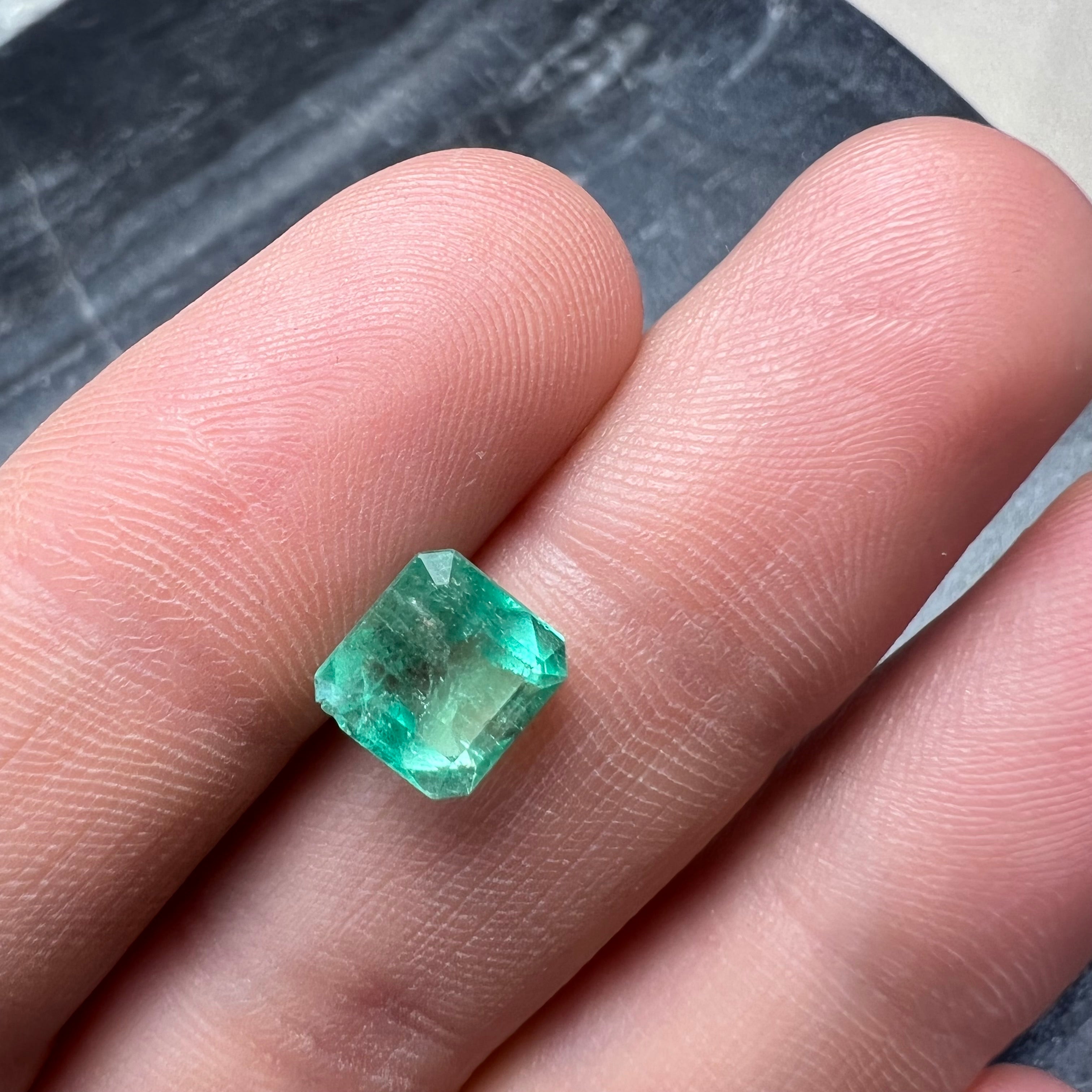 2.37CT Natural Colombian Emerald Loose Square Shape  8x8mm