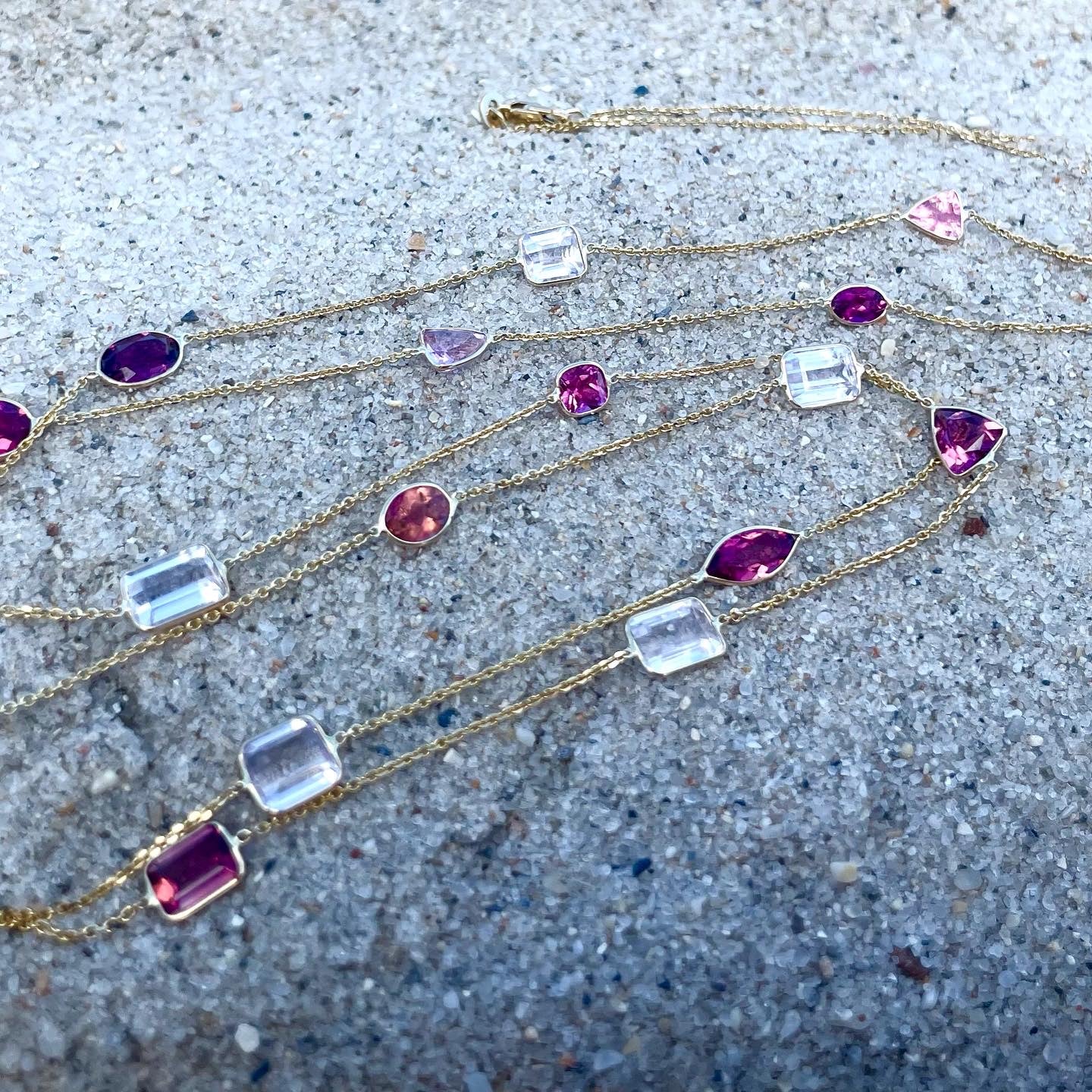 Morganite Tourmaline By the Yard