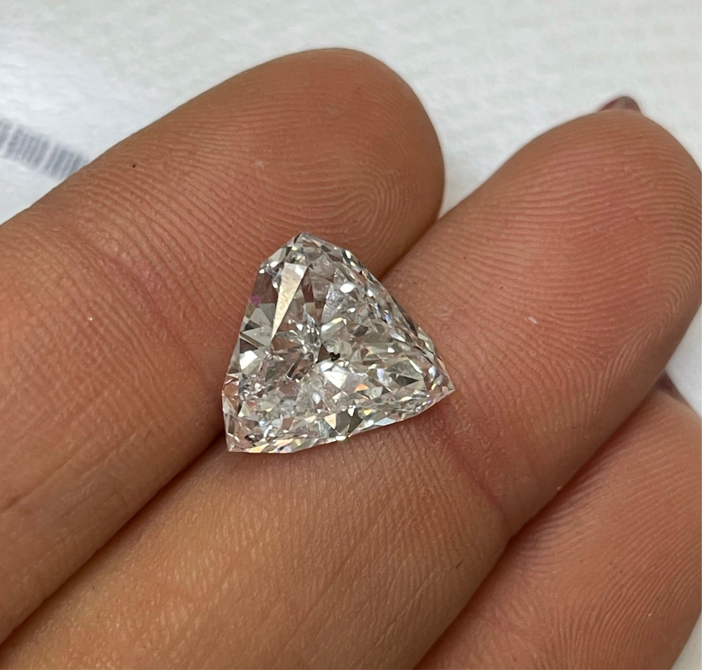 3.01CT Trillion Diamond F SI2 GIA Certified