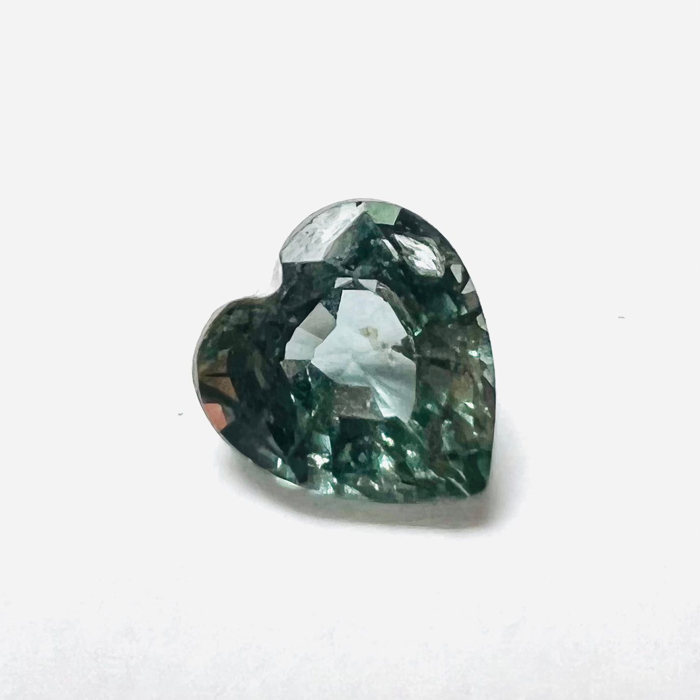 .32CT Loose Blue Green Sapphire4.01x4x2.01mm  Earth mined Gemstone