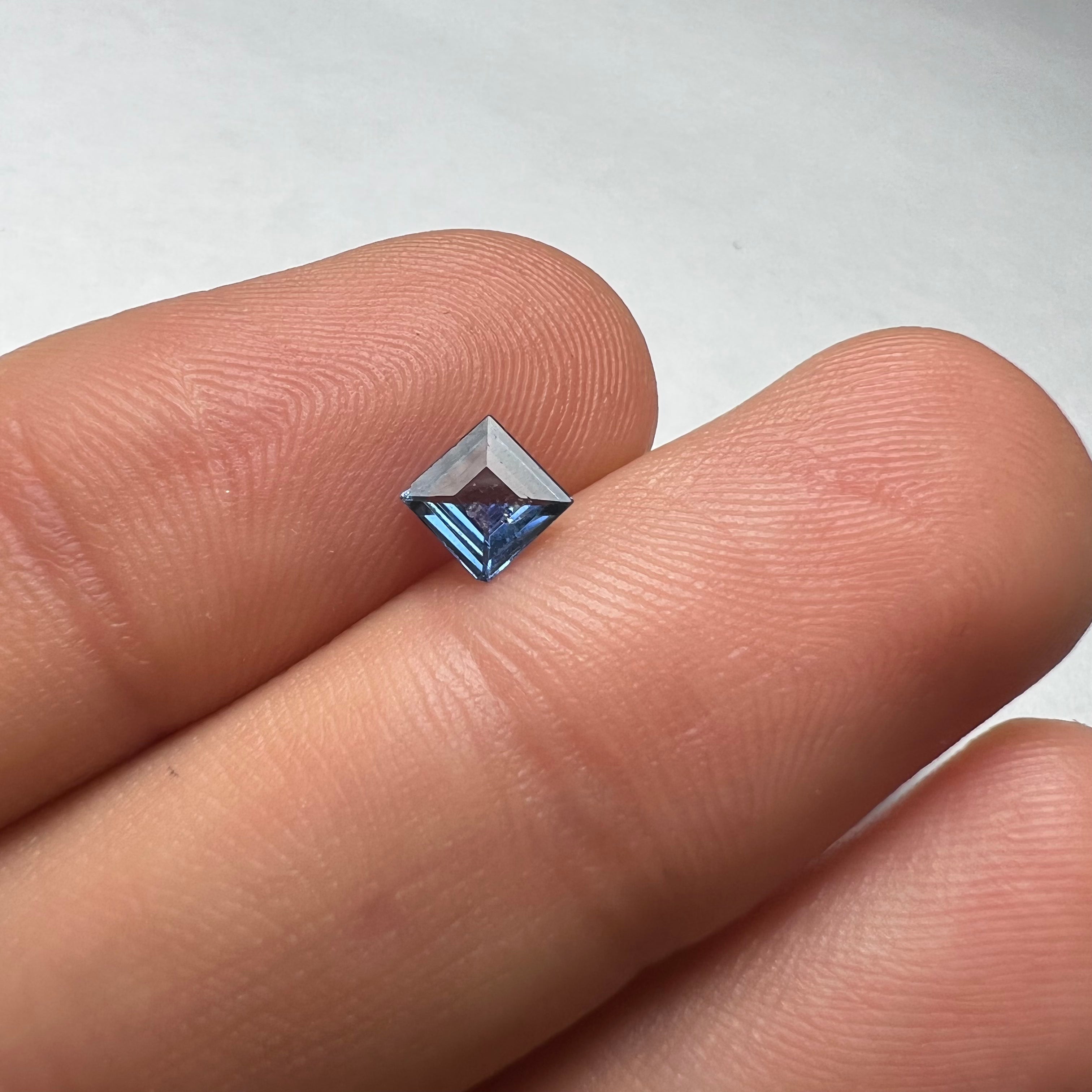 .40CT Loose Blue Emerald Cut Sapphire 4x2mm Earth mined Gemstone