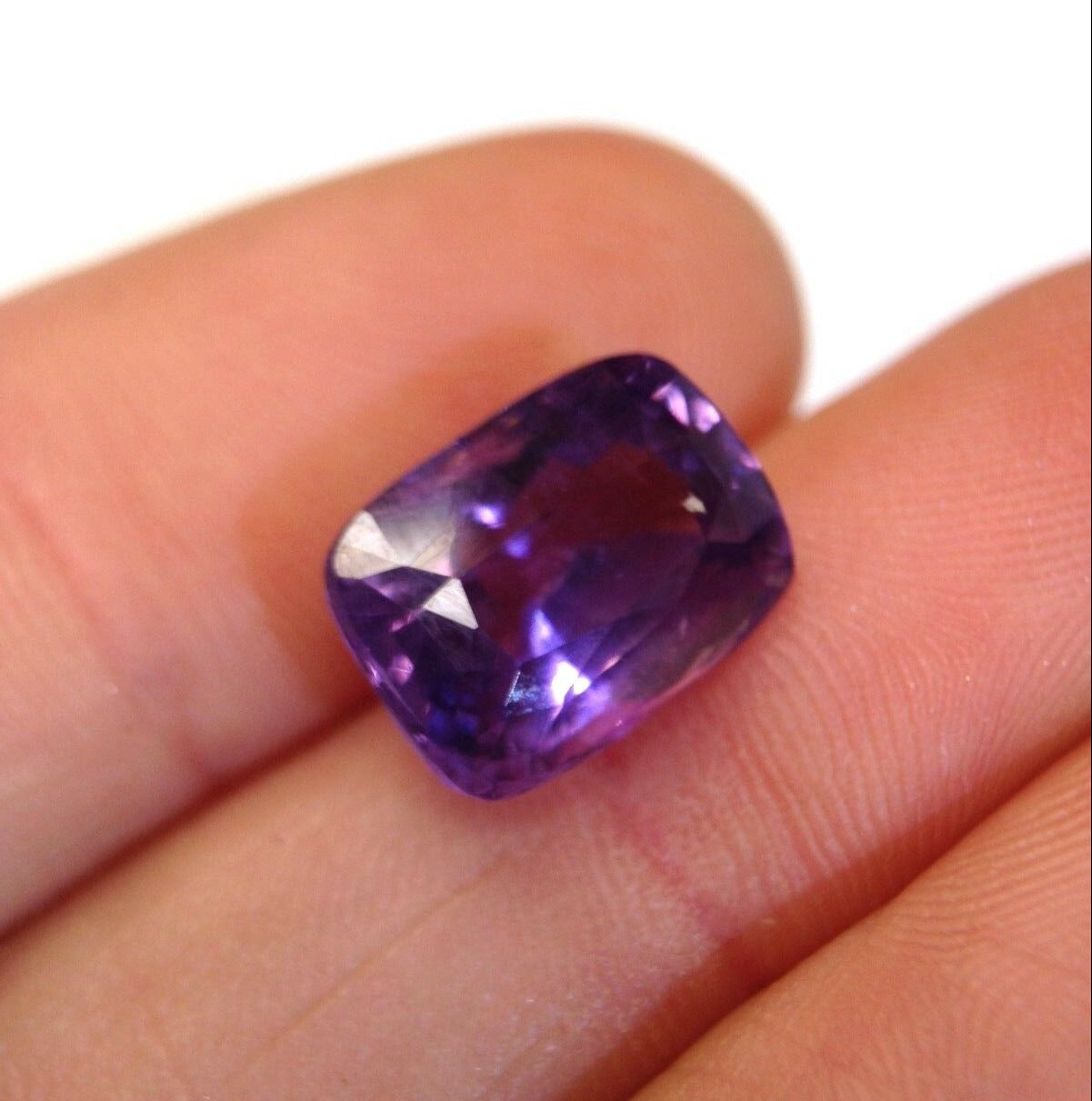 6.03CTS Purple Sapphire GIA Certified